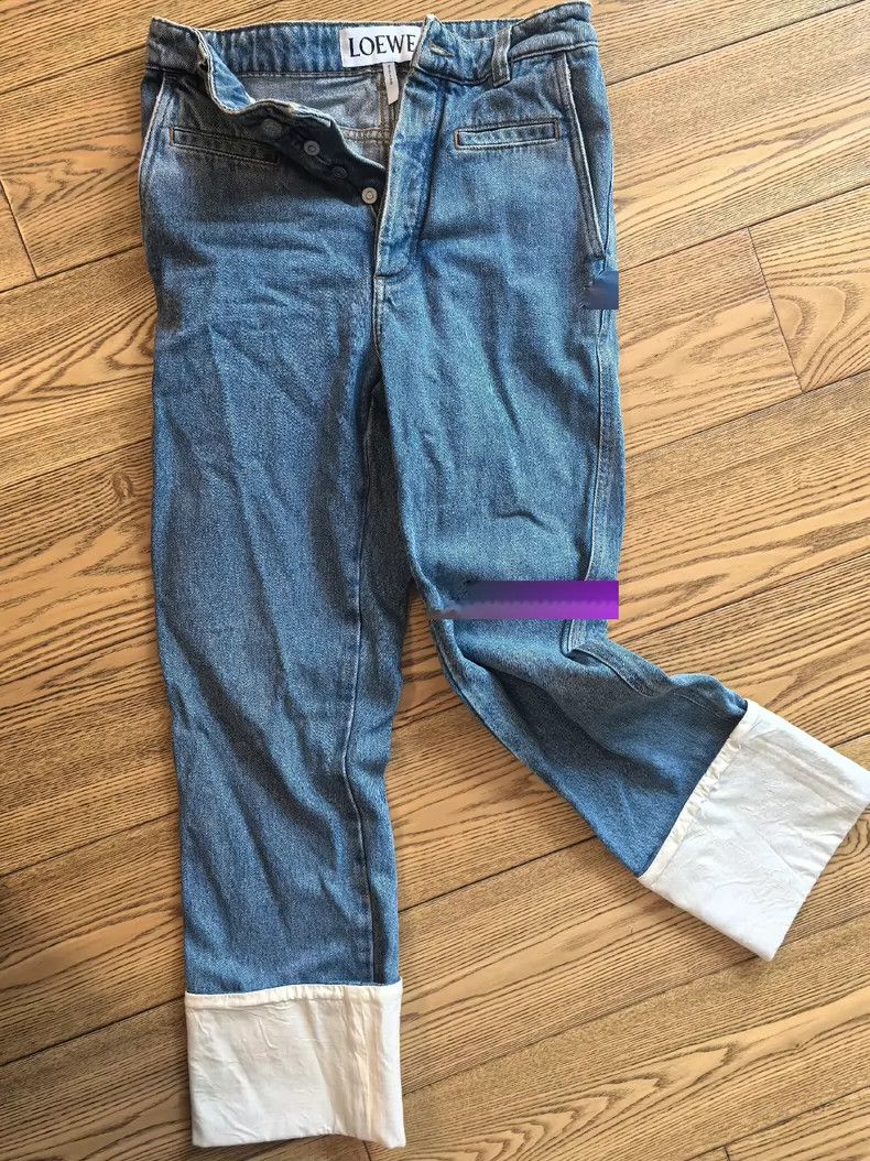 Loewe LOEWE Flip-flop jeans Size 42" / US 20 - 4 Thumbnail
