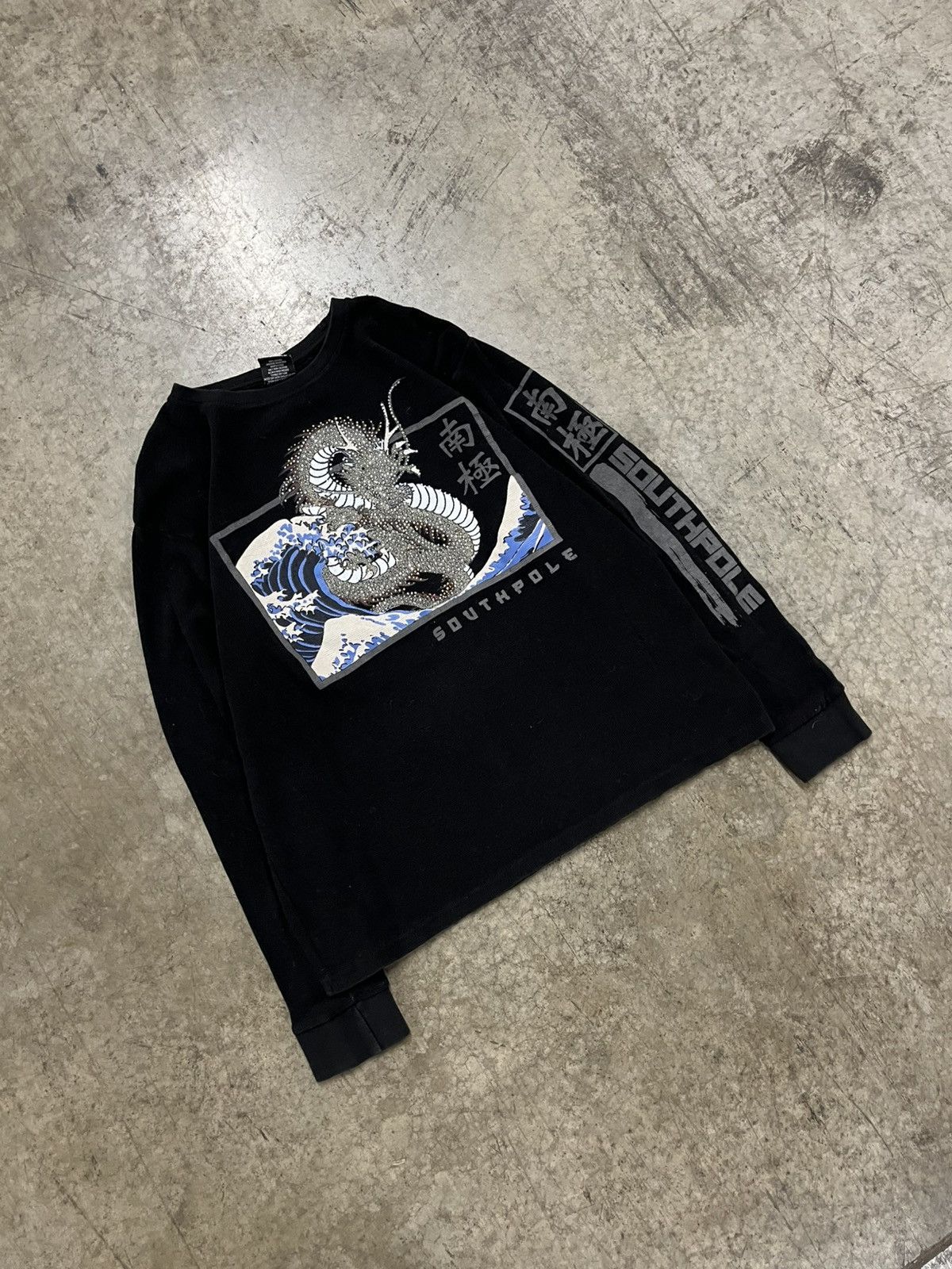Southpole × Vintage Southpole y2k dragon grunge thermal skater opium hype Size US XL / EU 56 / 4 - 3 Thumbnail