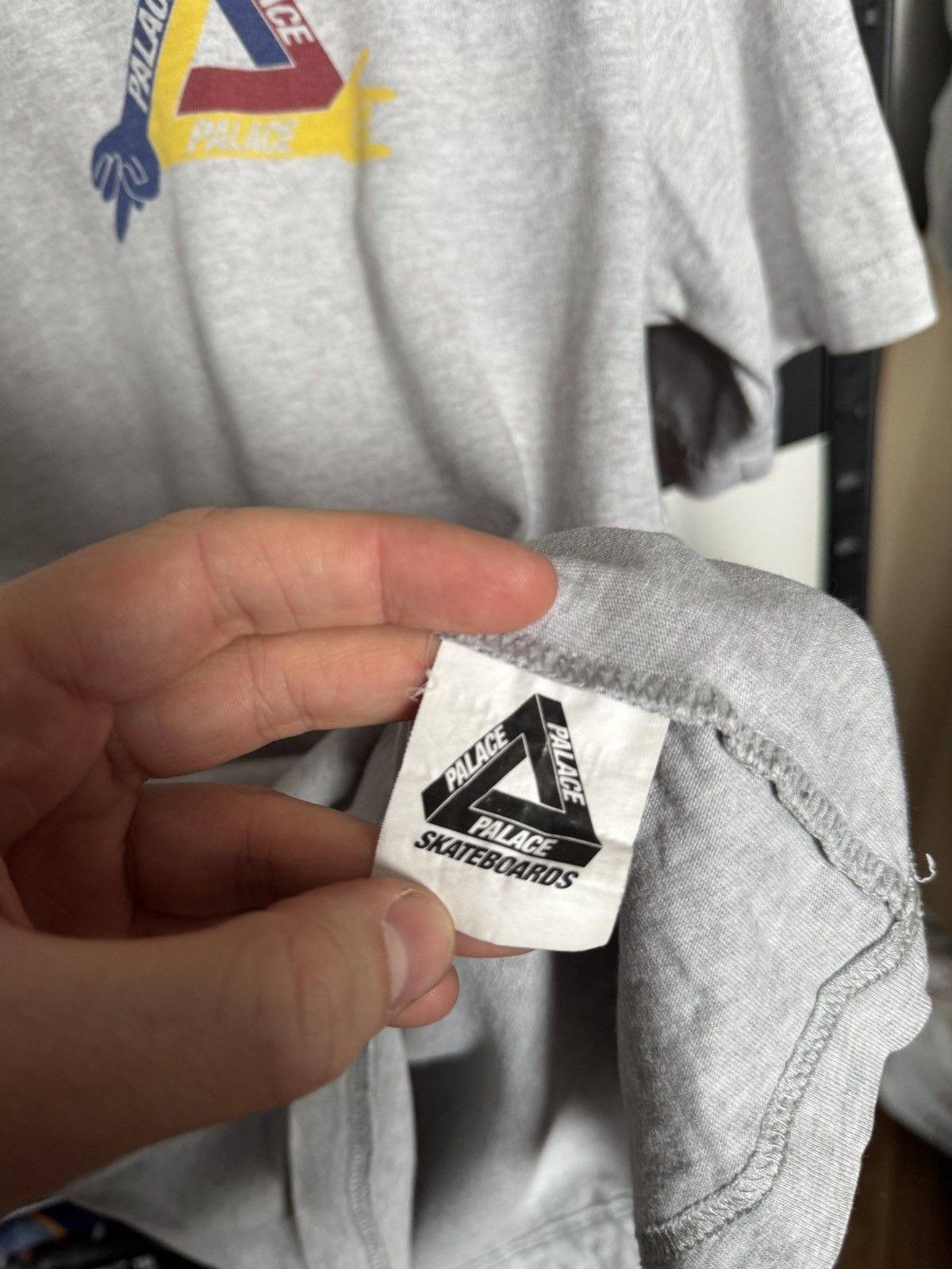 Jean Charles De Castelbajac × Palace Palace JCDC2 Tee Grey Marl S Size US S / EU 44-46 / 1 - 5 Thumbnail