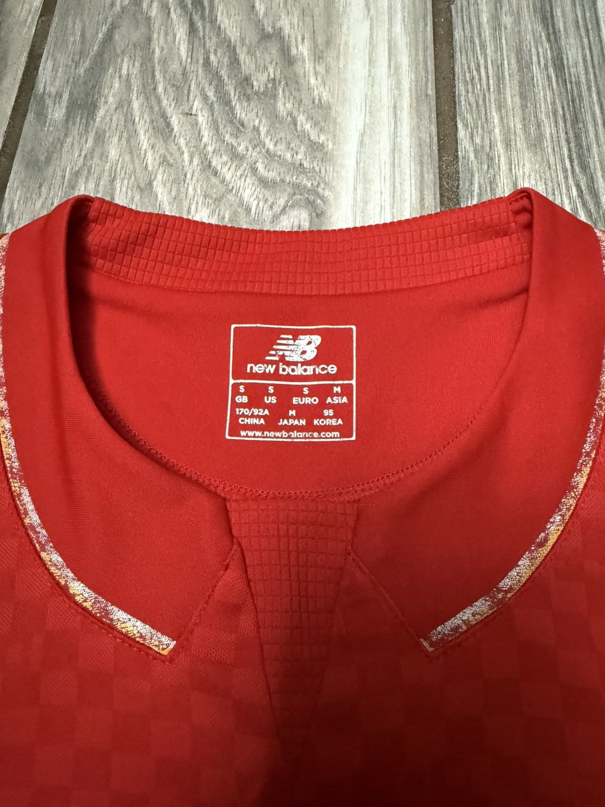New Balance Liverpool FC 15/16 New Balance Men’s Home Jersey WSTM542 Size US S / EU 44-46 / 1 - 4 Thumbnail