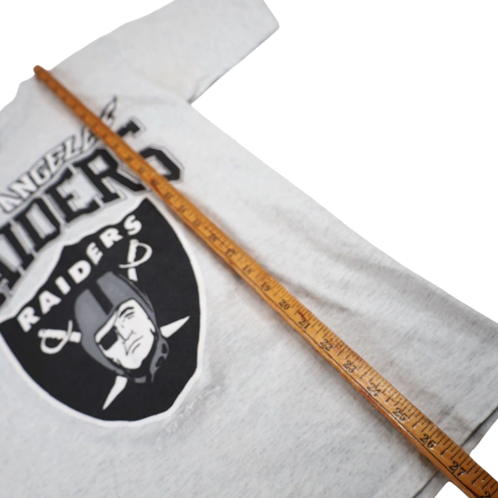Starter VINTAGE 90s Starter Los Angeles Raiders Spellout Graphic Shirt Gray Mens Small Size US S / EU 44-46 / 1 - 8 Thumbnail