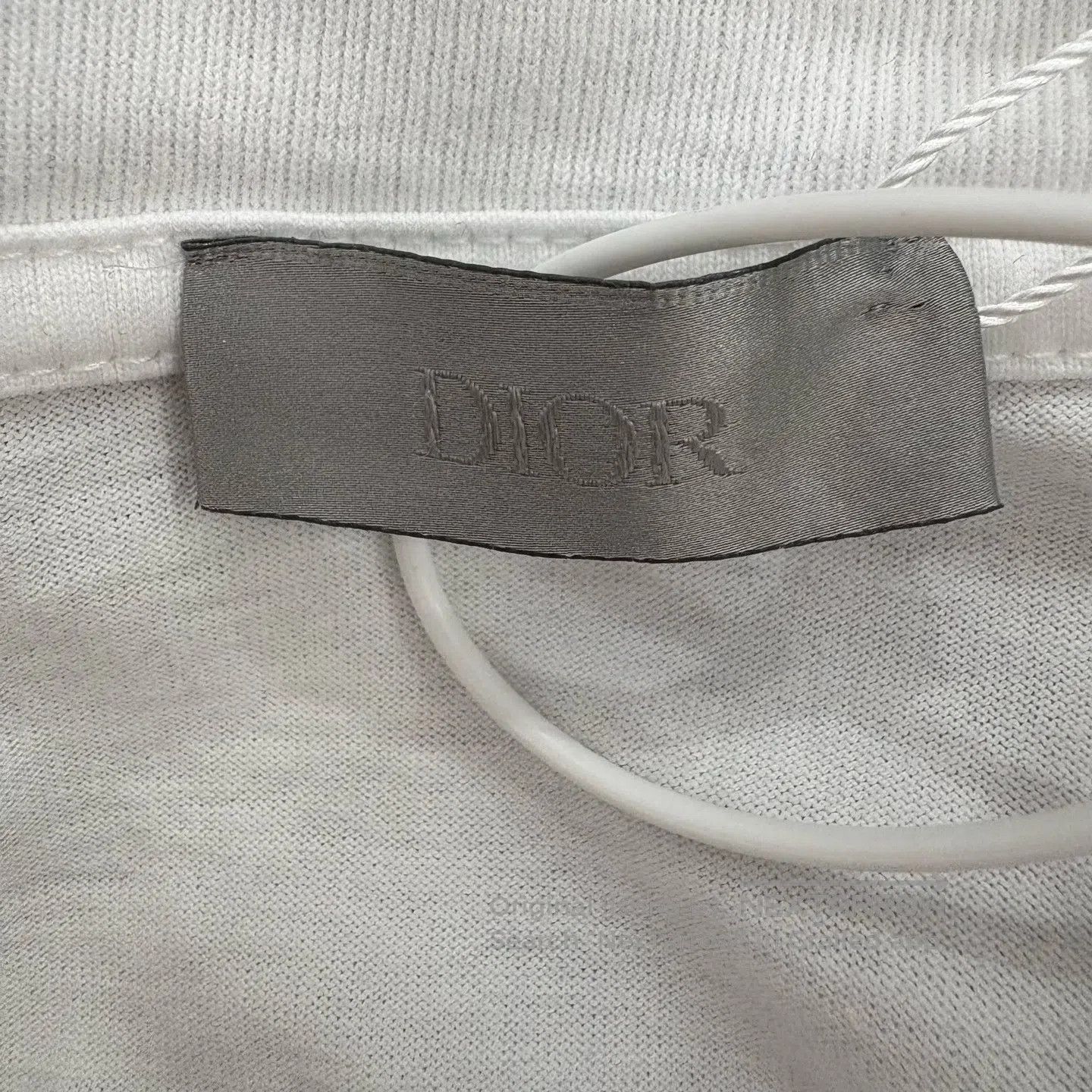 Dior Dior FW22 Solid Color Logo Printed Round Neck Short-Sleeve Size US L / EU 52-54 / 3 - 3 Thumbnail