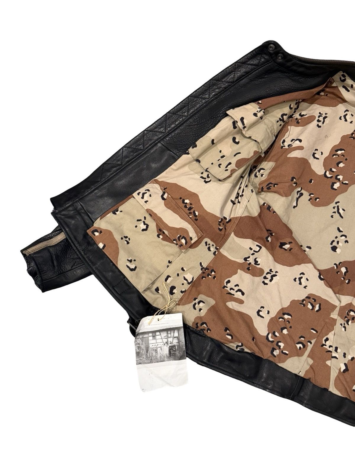 Other Abeja Leather Jacket H Lorenzo Size US XXL / EU 58 / 5 - 10 Thumbnail