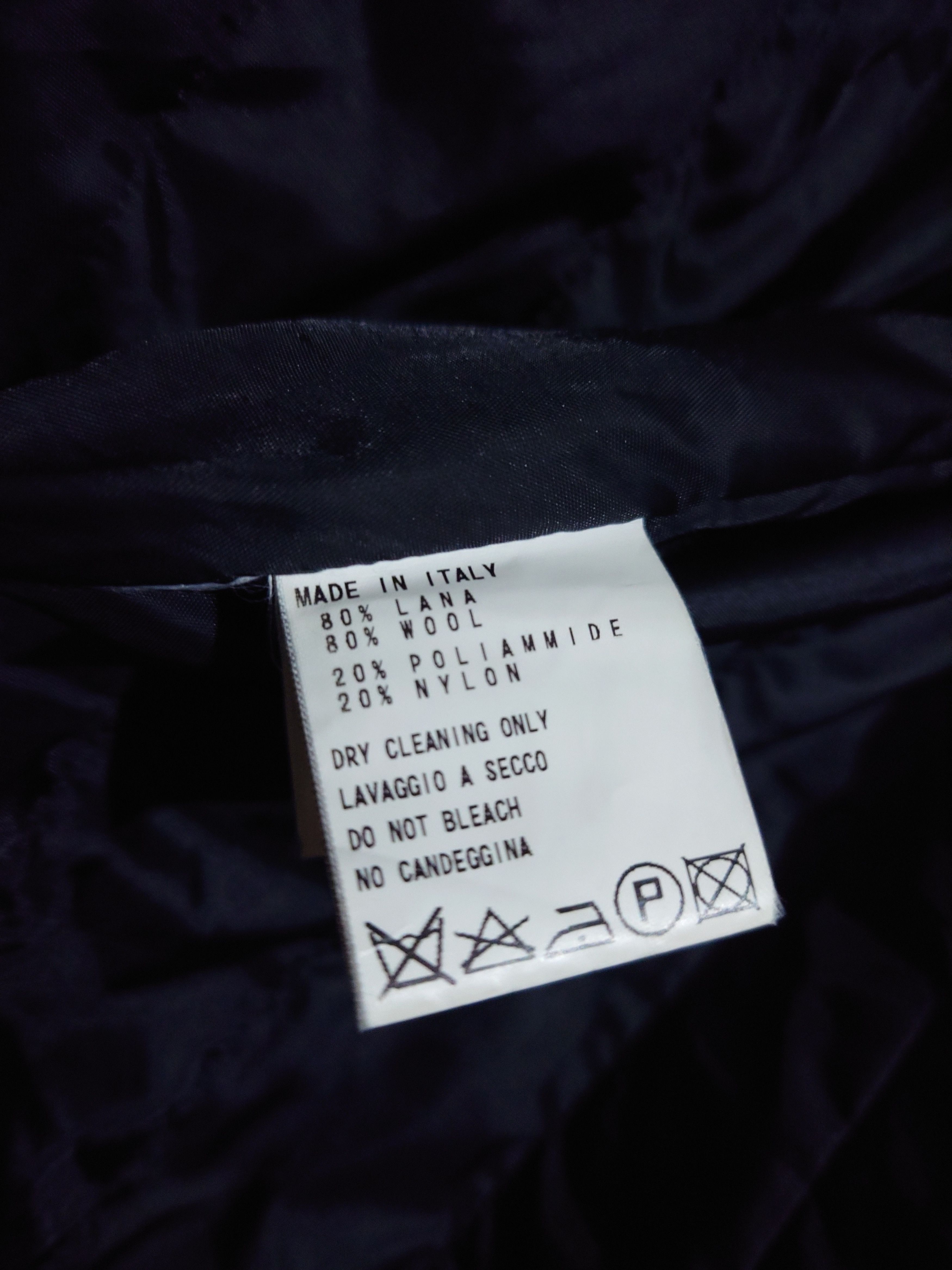 Dirk Bikkembergs Dirk Bikkembergs Panelled Wool and Leather Coat Size US M / EU 48-50 / 2 - 7 Thumbnail