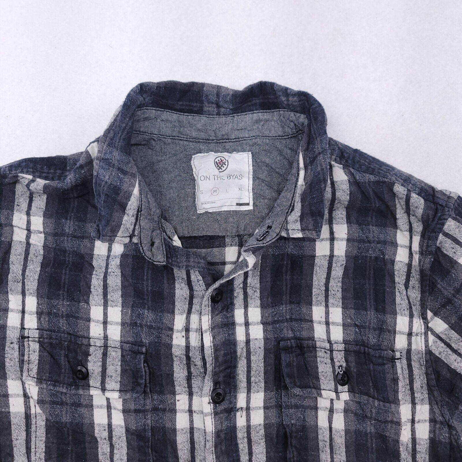 Croft & Barrow On The Byas Tartan Flannel Shirt Mens Size Medium M White Size US M / EU 48-50 / 2 - 1 Thumbnail