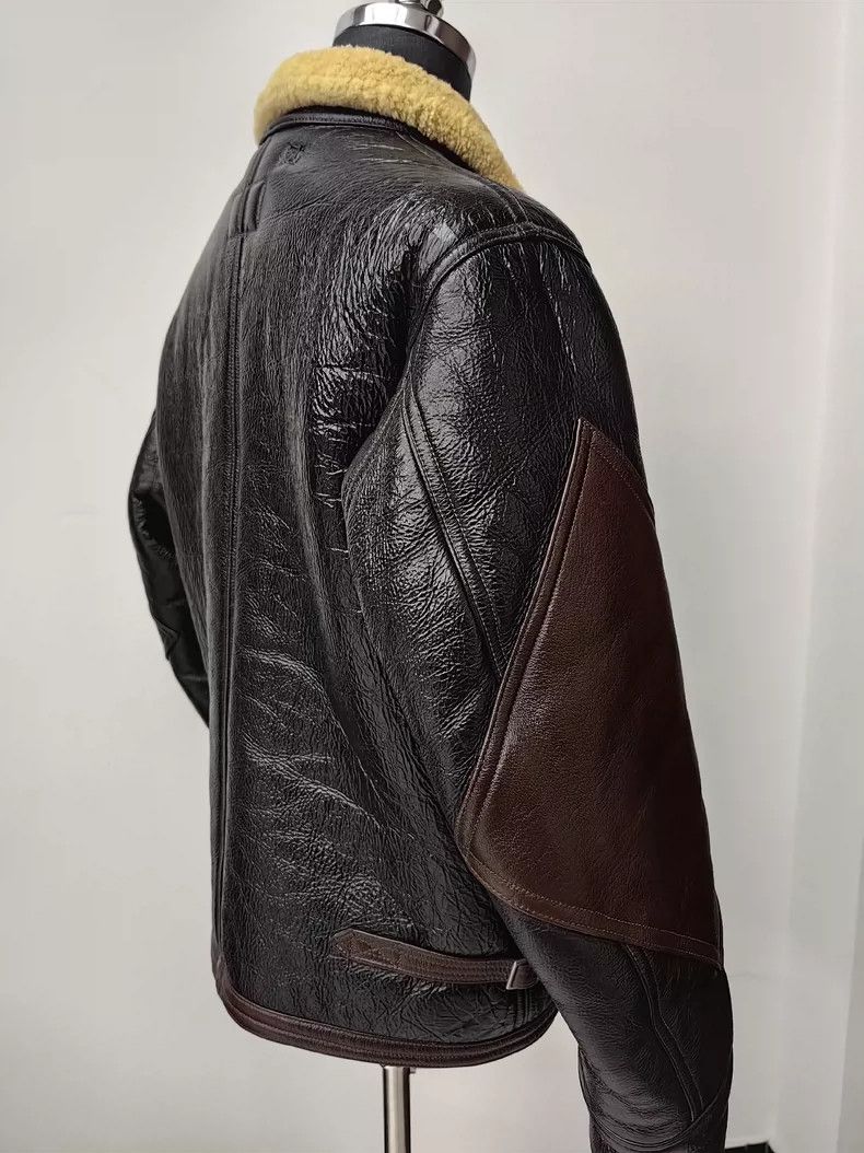 The Real McCoy's The Real McCoys Size40 CNJ-4 pilot fur and leather integrat Size US S / EU 44-46 / 1 - 6 Thumbnail