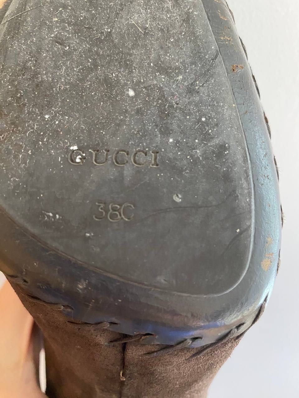 Gucci Gucci Leather Suede Heels Boots sz. 38C Size US 8 / IT 38 - 4 Thumbnail
