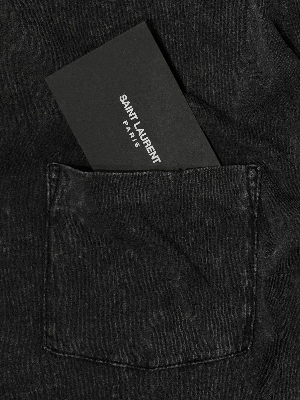 Saint Laurent Paris SS18 Saint Laurent Chain Distressed T-shirt Size US M / EU 48-50 / 2 - 2 Thumbnail