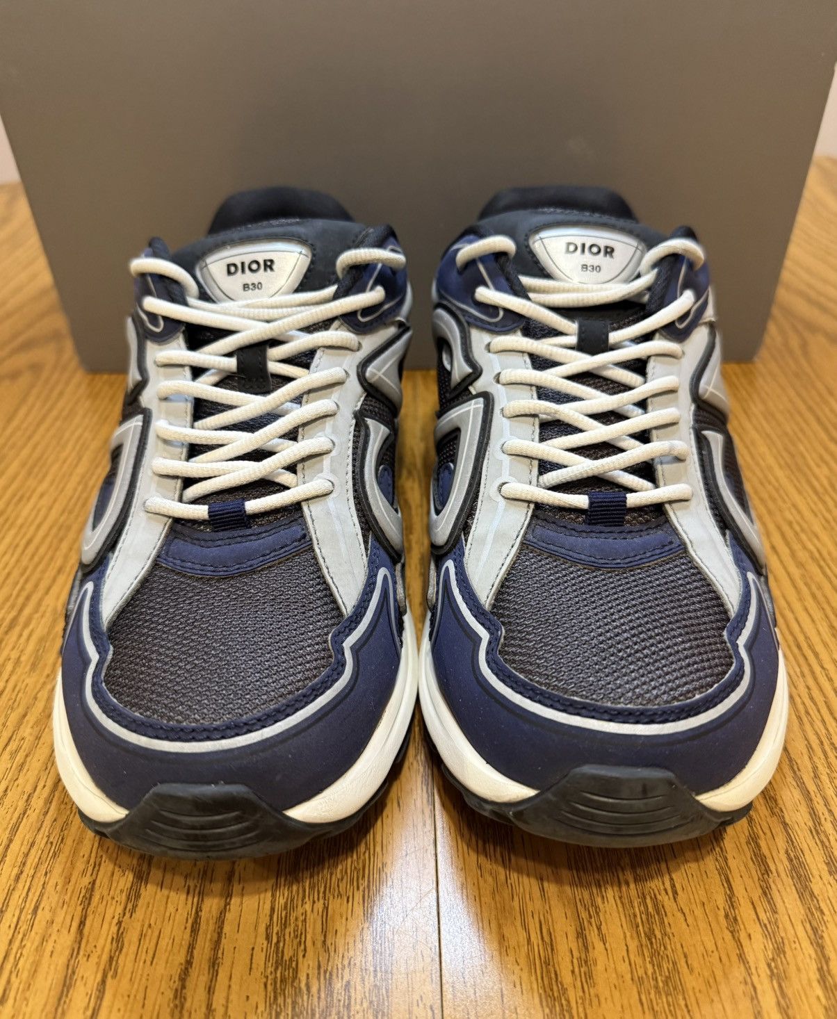 Dior Dior B30 Sneaker (Grey/Navy) Size US 9 / EU 42 - 2 Thumbnail