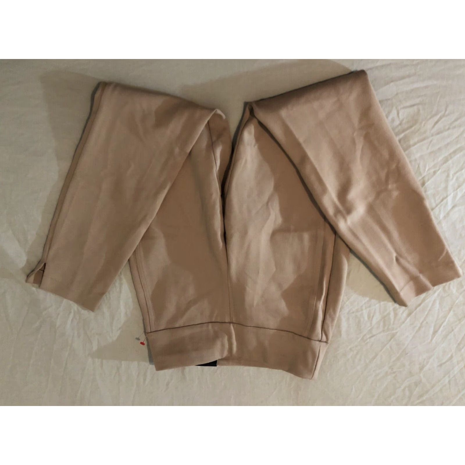 Express Womens Express Pants XS Beige Chino Khaki Dress Slacks Trouser Size XS Chino Pants Womens Beige Express Slacks Casual Chino 90s? Size 26" / US 2 / IT 38 - 4 Thumbnail