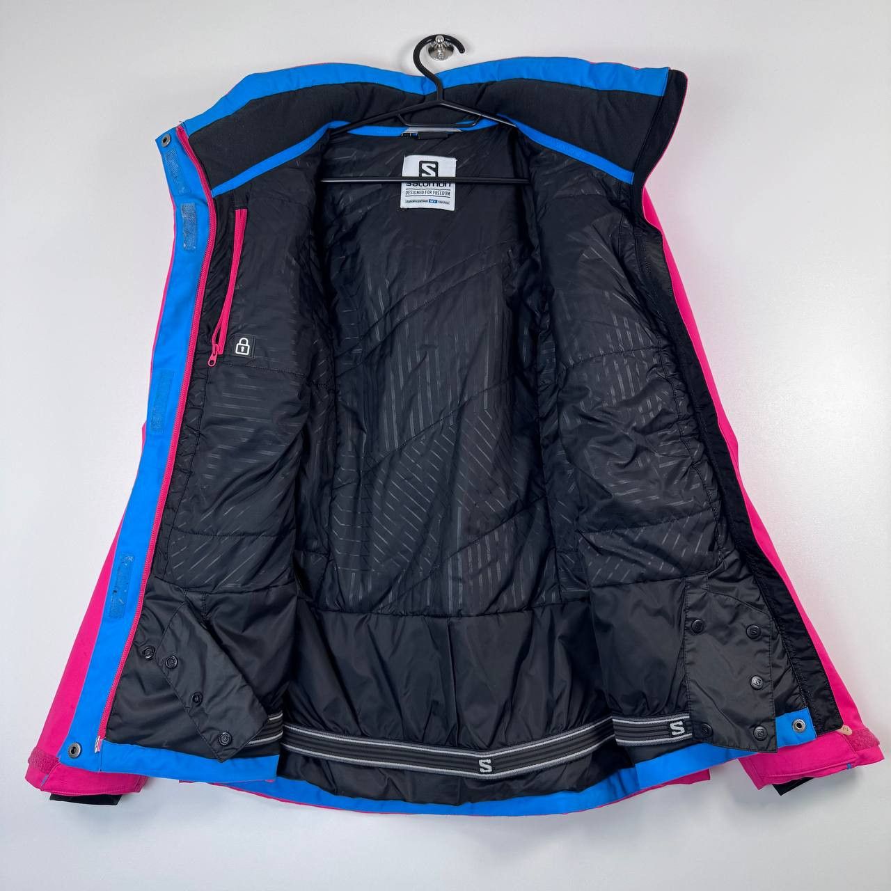 Salomon Salomon Ski Jacket Womens Pink AdvancedSkin Snow Size S Size S / US 4 / IT 40 - 2 Thumbnail