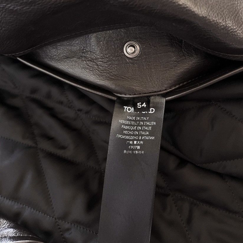 Tom Ford Tom Ford Leather Jacket in Large Size US L / EU 52-54 / 3 - 10 Thumbnail