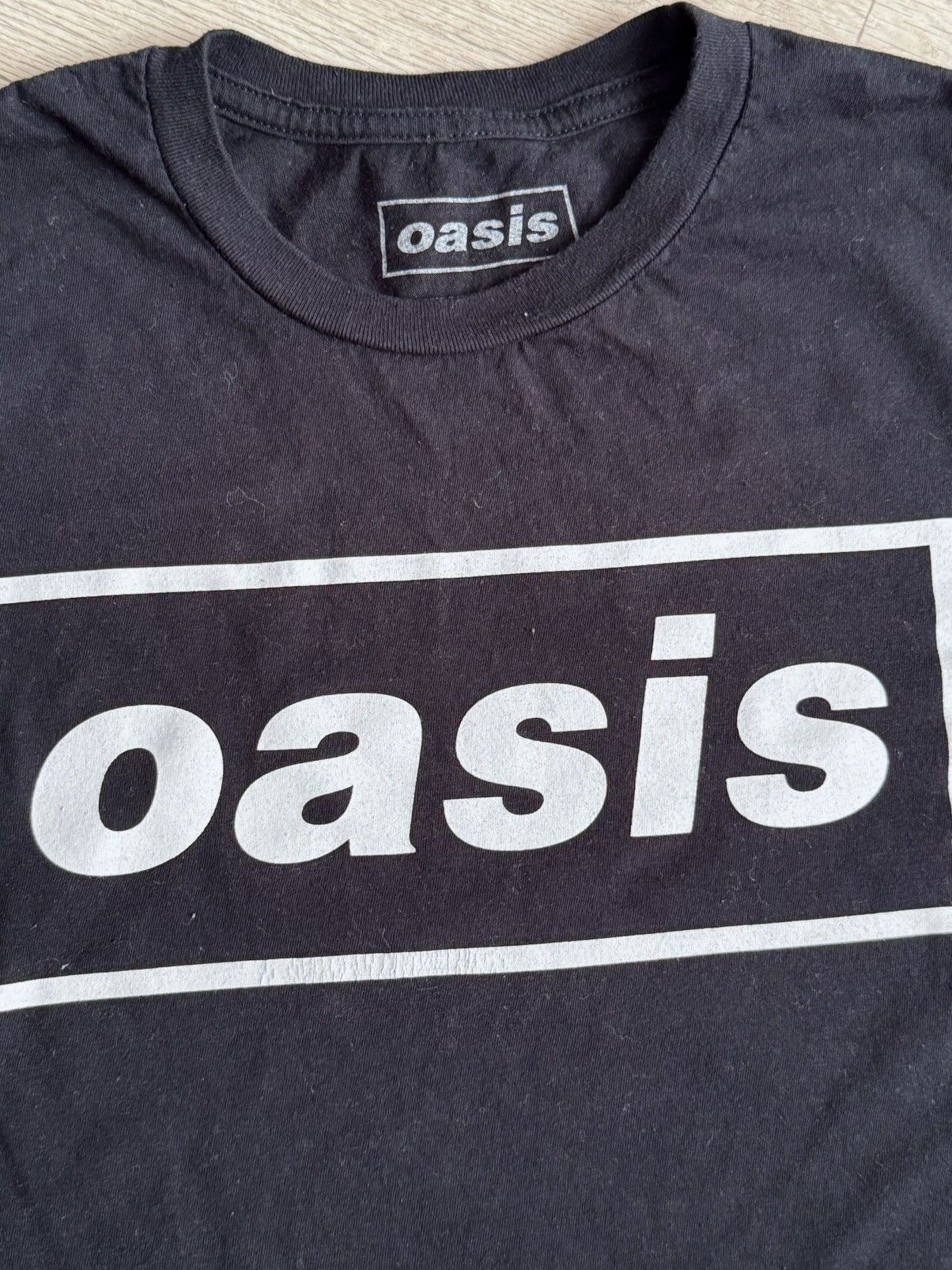 Band Tees 🔷Official Oasis Box Logo T-shirt Size US M / EU 48-50 / 2 - 2 Thumbnail