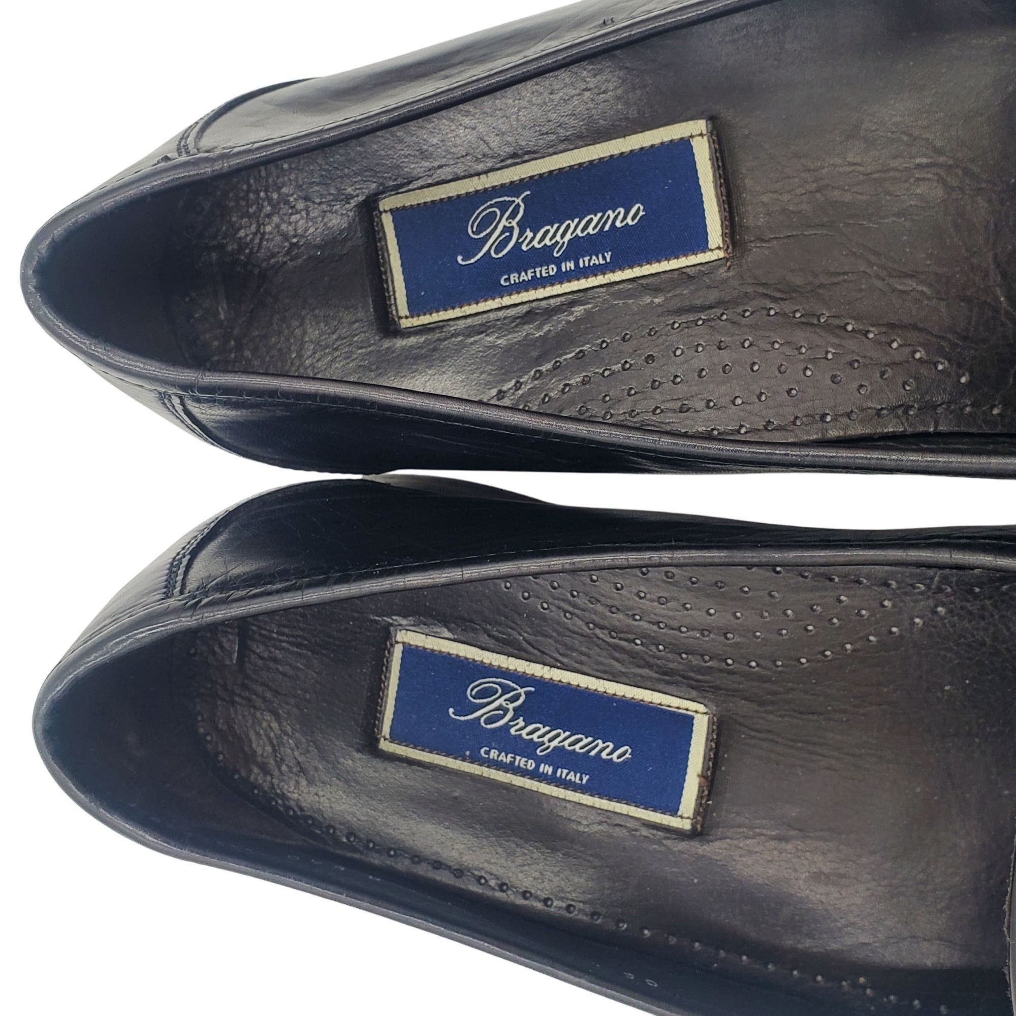 Cole Haan Italy Bragano Cole Haan Mens size 11.5 Black Burgundy Leathe Size US 11.5 / EU 44-45 - 8 Thumbnail