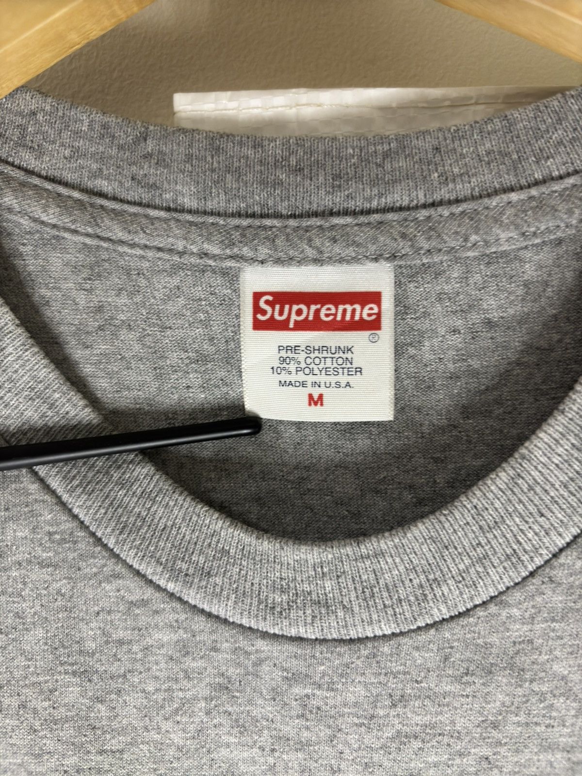 Supreme Supreme x Scarface Shower Tee - Heather Grey FW17 Size US M / EU 48-50 / 2 - 4 Thumbnail