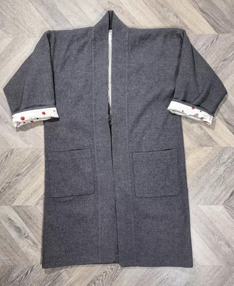 Visvim VisvimVisvim Kiyari Coat in Melton Fabric-2504 Size US M / EU 48-50 / 2 - 1 Thumbnail