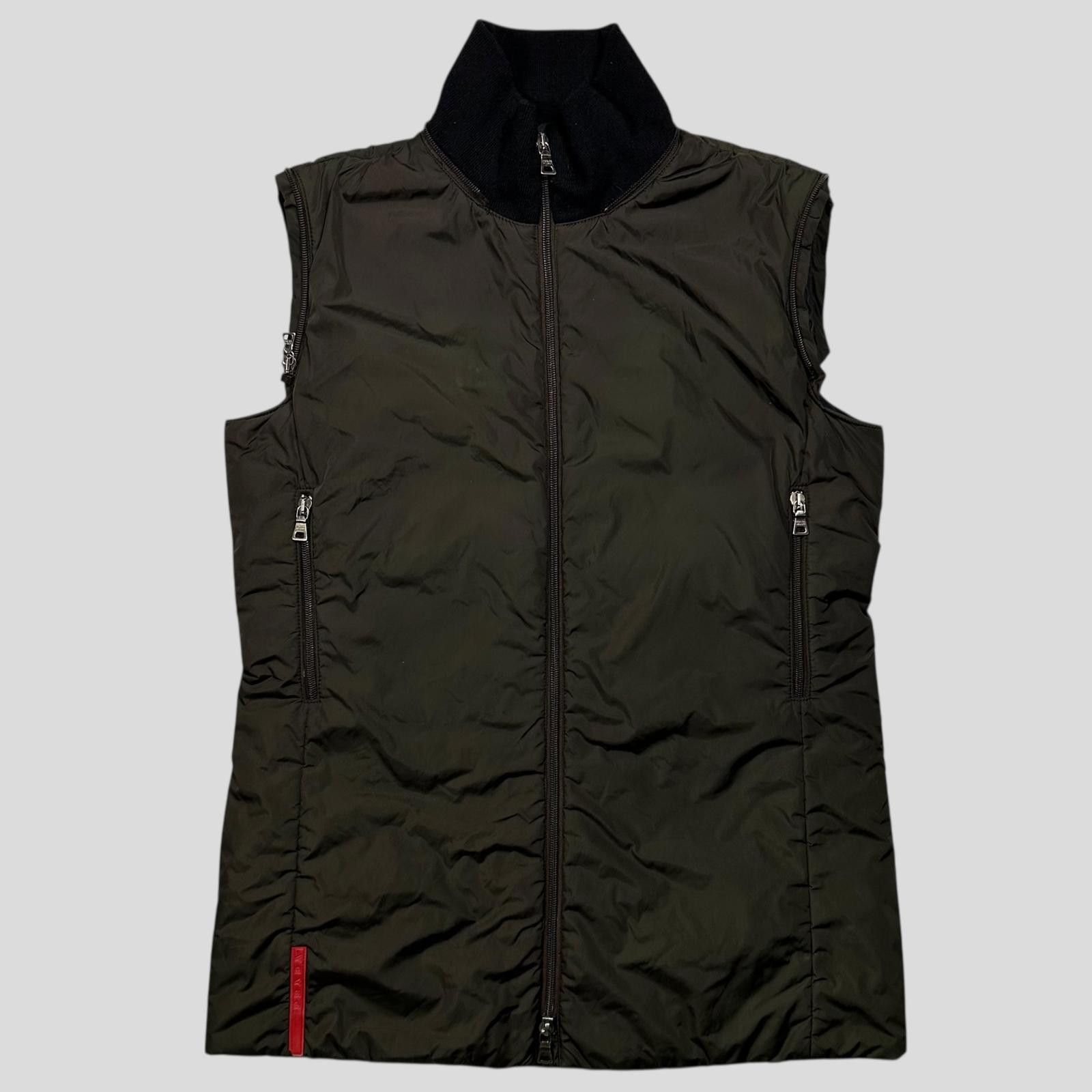 Prada Prada Sport AW00 7 in 1 Nylon Goat Fur Modular Bag Jacket S Size US S / EU 44-46 / 1 - 8 Thumbnail