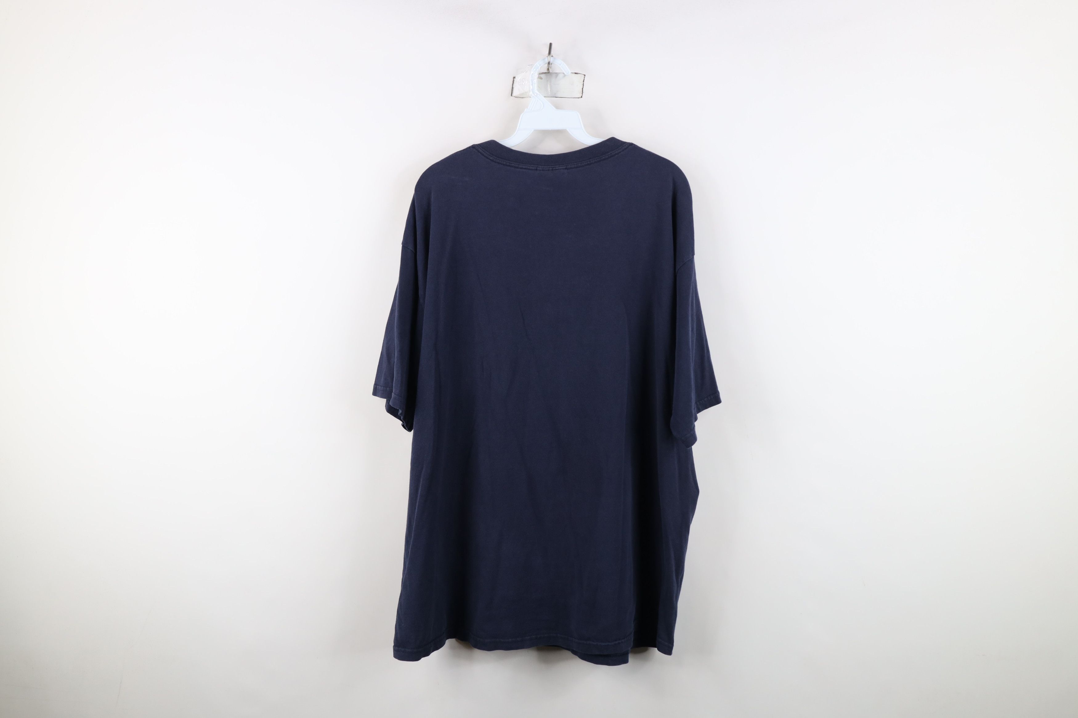 Vintage Vintage 90s Spell Out Notre Dame University T-Shirt Blue Size US XL / EU 56 / 4 - 12 Thumbnail
