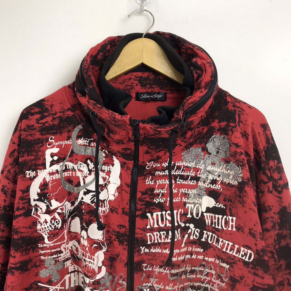 If Six Was Nine × Japanese Brand × Le Grande Bleu (L.G.B.) Japanese Timestep sparkling skull cross ifsix goabono style Size US XL / EU 56 / 4 - 2 Thumbnail