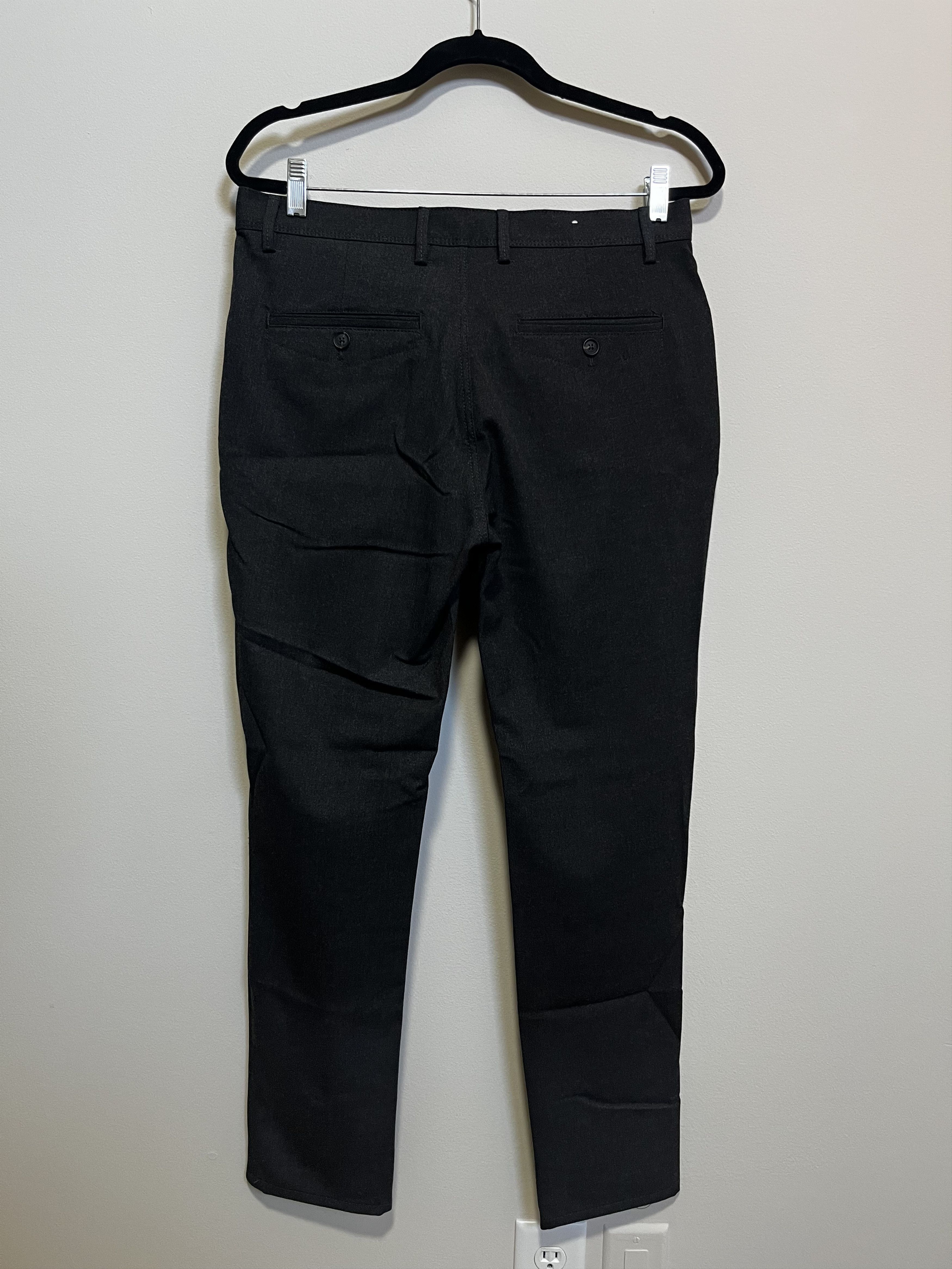 Zara Zara Neb's Slim Fit Dark Gray Dress Pants Trouser Size 30 Size US 30 / EU 46 - 3 Thumbnail