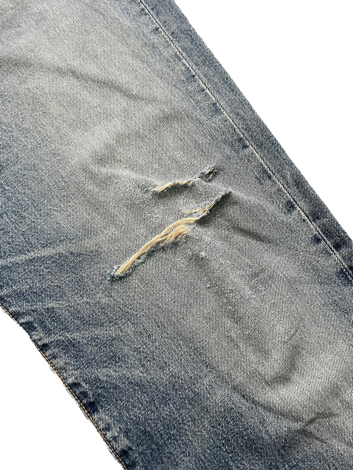 Edwin Vintage Edwin 505 X Selvedge Distresed Denim Size US 32 / EU 48 - 5 Thumbnail