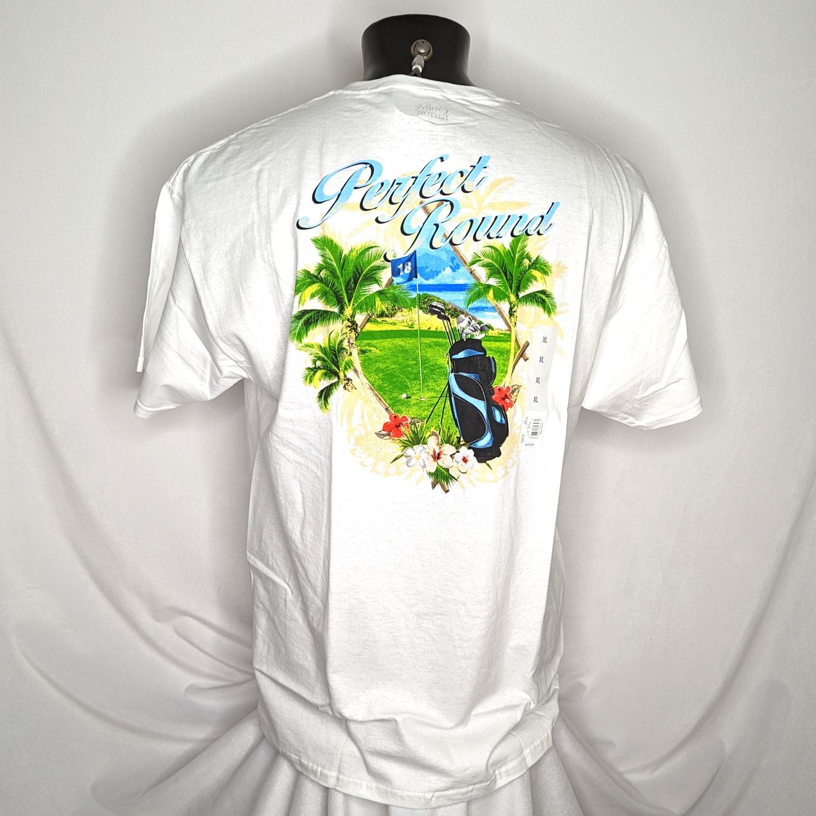 Croft & Barrow Croft & Barrow Men's Short Sleeve Graphic TShirt White Large Size US L / EU 52-54 / 3 - 3 Thumbnail