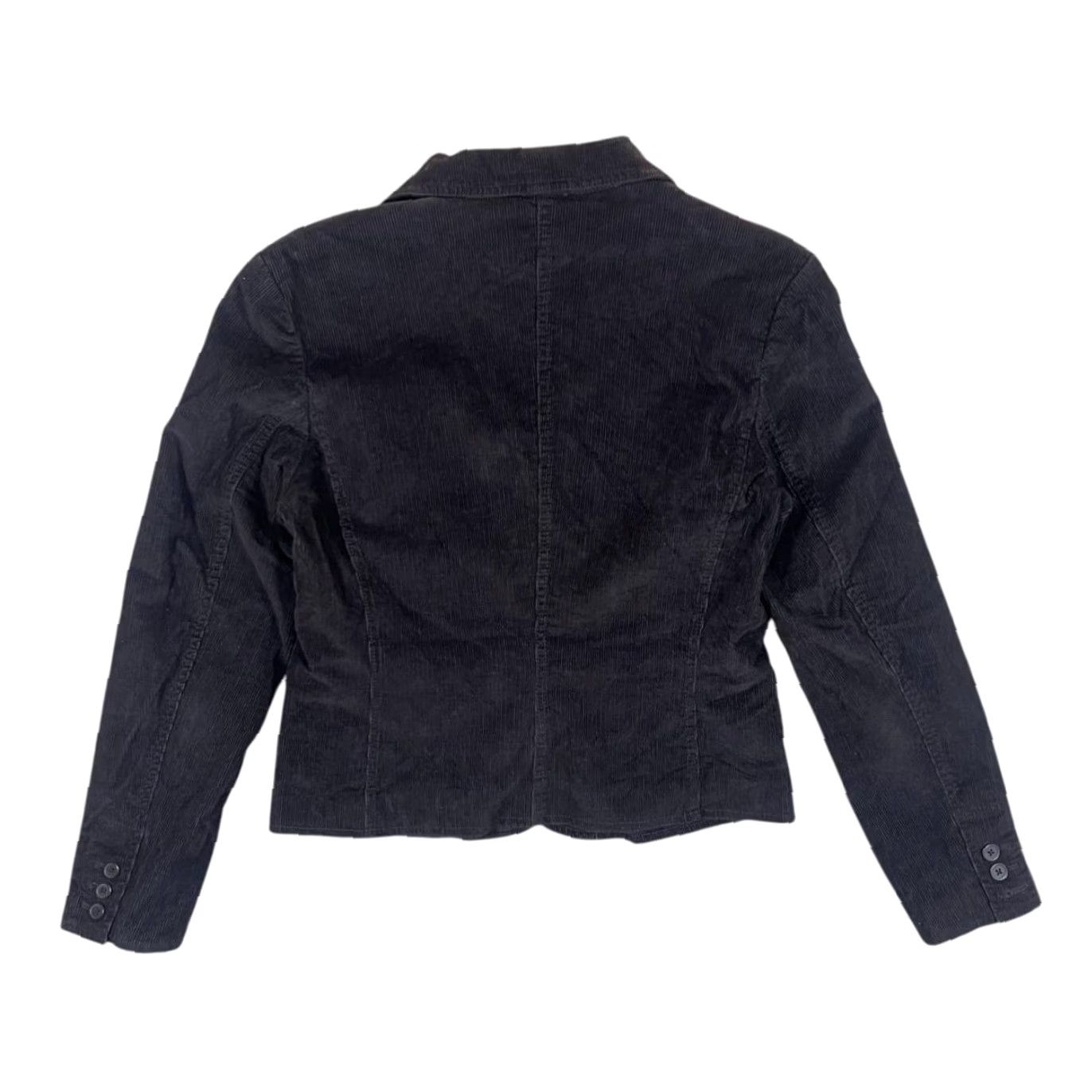 Vintage THE LIMITED STRETCH Dark Brown Cord Corduroy Blazer Jacket Women's Medium Size M / US 6-8 / IT 42-44 - 2 Thumbnail