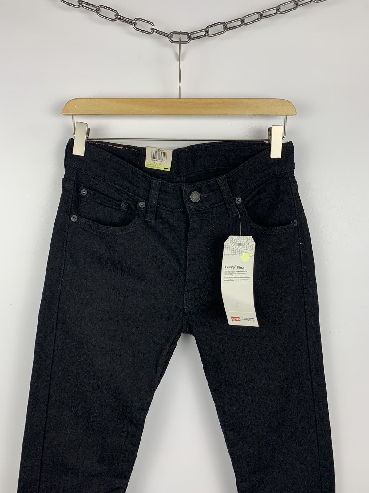 Levi's NWT Men’s Levi’s 519 Extreme Skinny Hi-Ball Black Jeans W30 Size US 30 / EU 46 - 7 Thumbnail