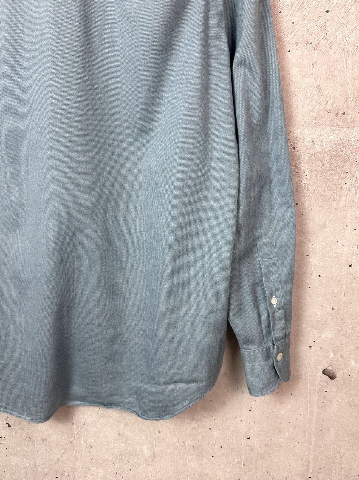 Other Gianetto Made in Italy Blue Cotton Long Sleeve Shirt Size US M / EU 48-50 / 2 - 10 Thumbnail