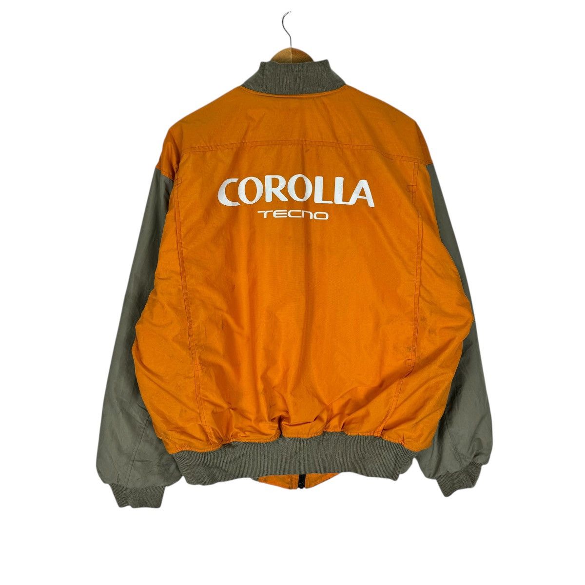 Japanese Brand ☀️TOYOTA COROLLA RACING MA-1 BOMBER JACKET Size US L / EU 52-54 / 3 - 1 Thumbnail
