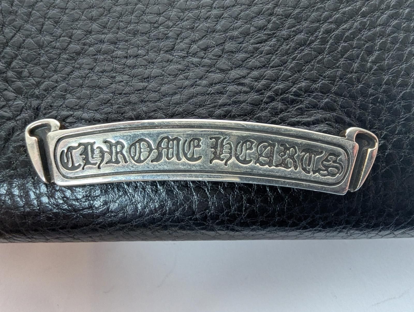 Chrome Hearts Chrome Hearts Short Wave Wallet in Black Size ONE SIZE - 9 Thumbnail