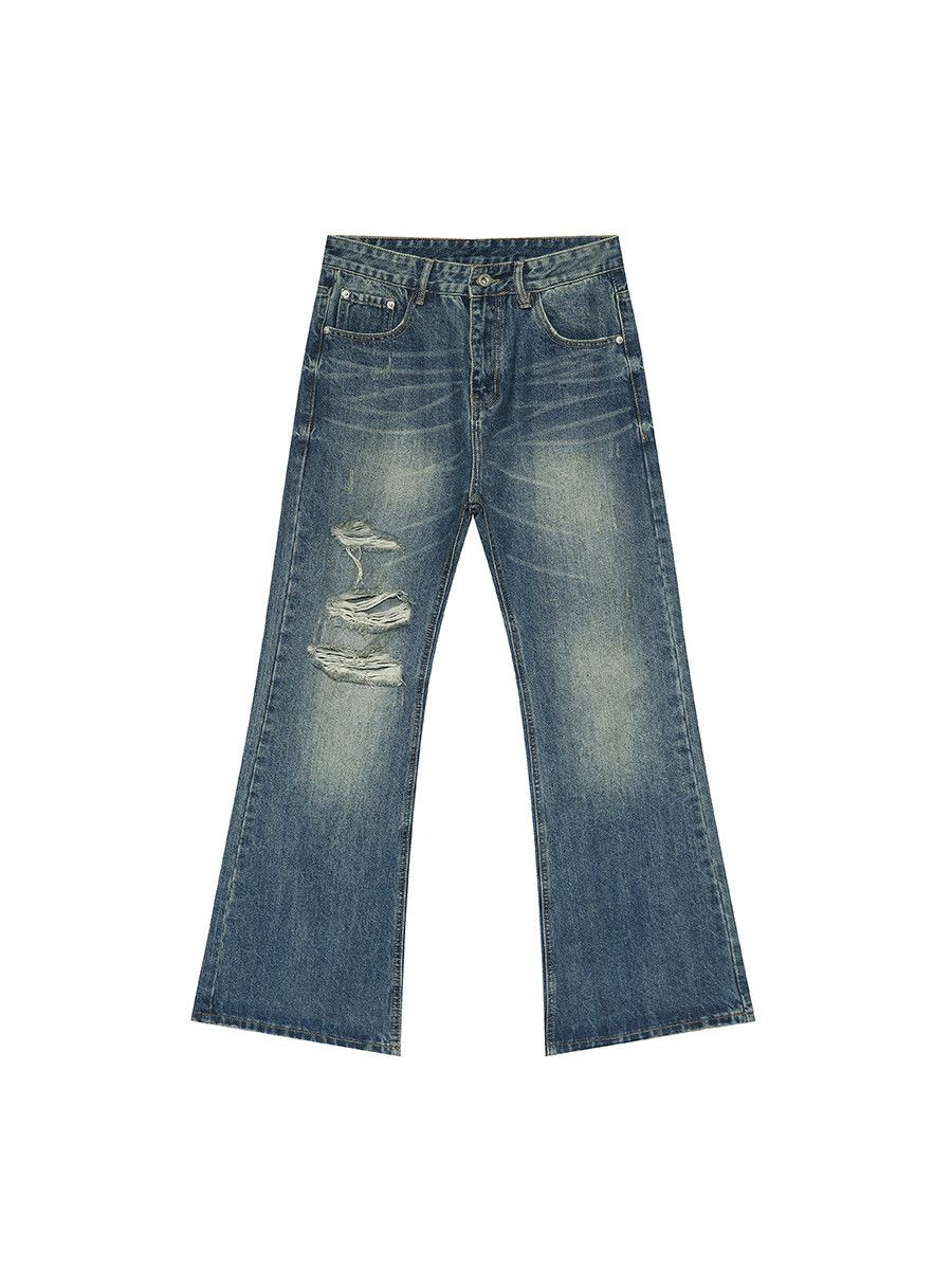 Vintage Men's American Retro Ripped Jeans Size US 32 / EU 48 - 5 Thumbnail