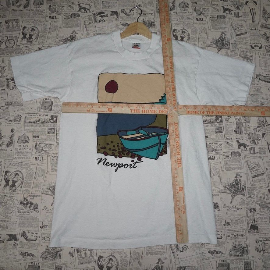 Vintage Large - Vintage Y2K Newport art cartoon 1990s FOTL t-shirt Size US L / EU 52-54 / 3 - 4 Thumbnail