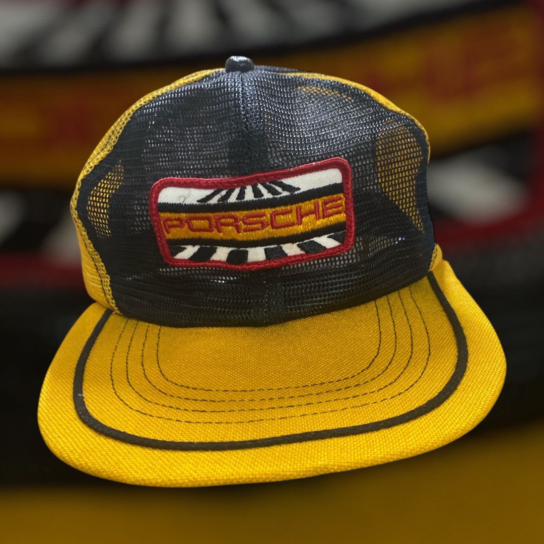 Porsche Design Vintage full mesh porsche hat Size ONE SIZE - 1 Thumbnail