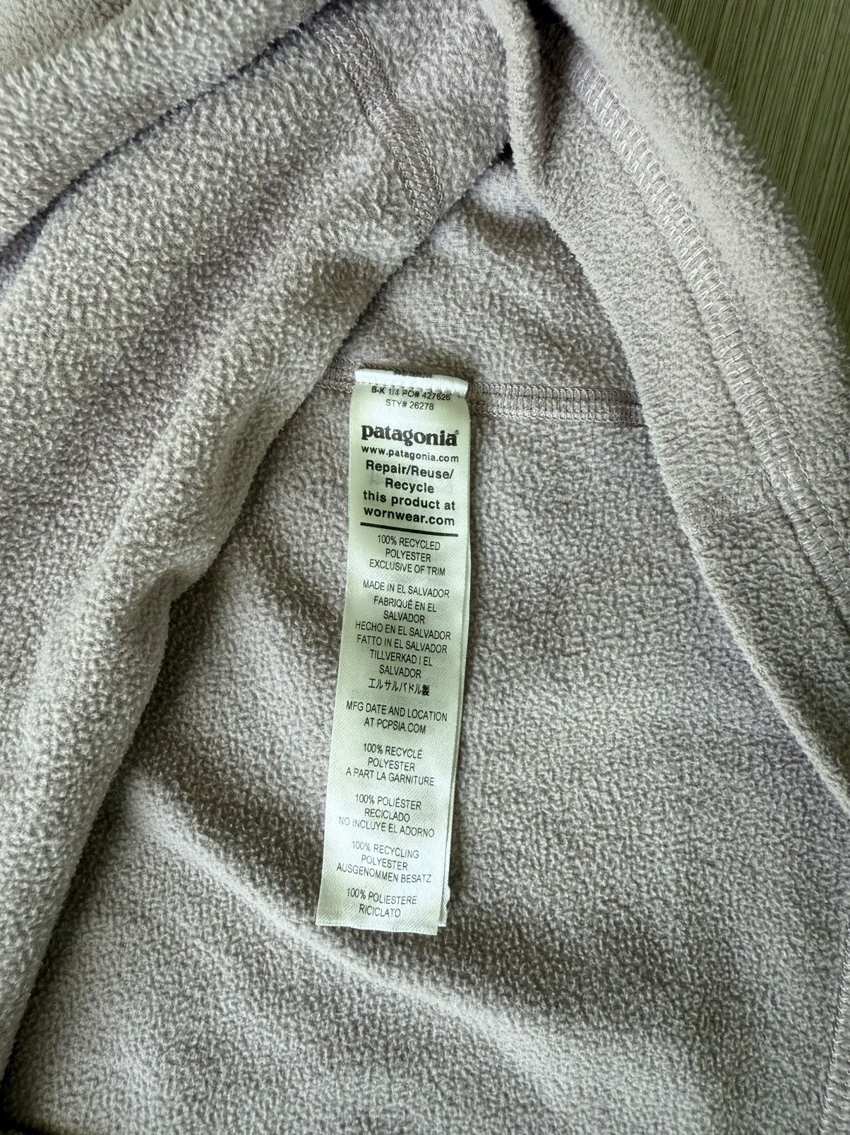 Patagonia Patagonia 1/4 zip pull over sweater small Size S / US 4 / IT 40 - 4 Thumbnail