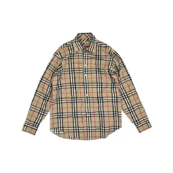 Burberry Burberry Casual Stylish Single Button Shirt 0079 Size L / US 10 / IT 46 - 1 Thumbnail