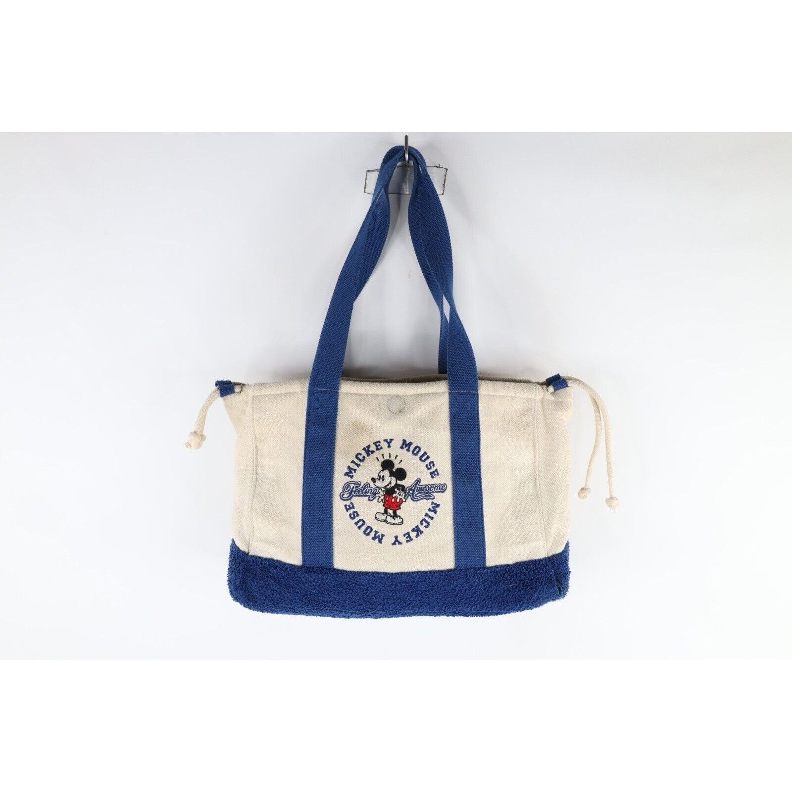 Disney × Vintage Vintage 90s Disney Distressed Mickey Mouse Canvas Bag Size ONE SIZE - 1 Thumbnail