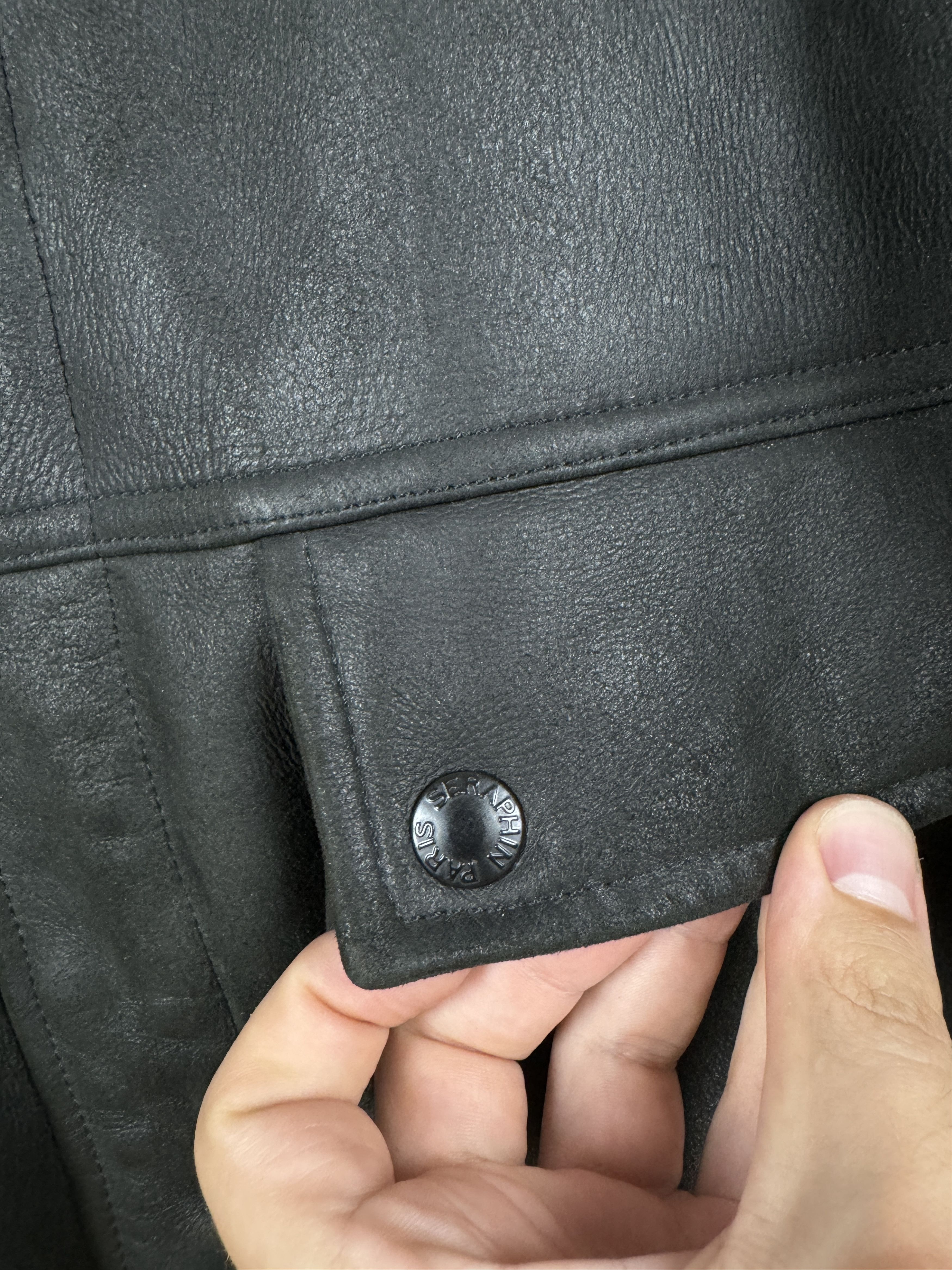 SERAPHIN RRP 9000$ Seraphin Mouton Shearling made in France jacket Size US M / EU 48-50 / 2 - 8 Thumbnail