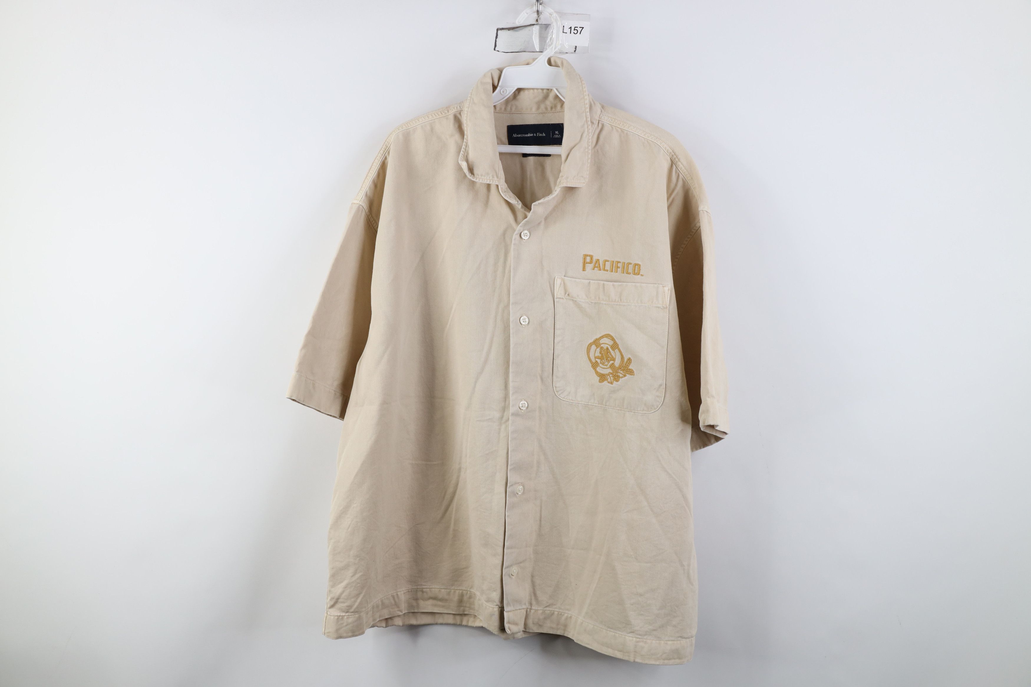Abercrombie & Fitch Vintage Abercrombie & Fitch Beer Shia LaBeouf Button Shirt Size US XL / EU 56 / 4 - 1 Thumbnail