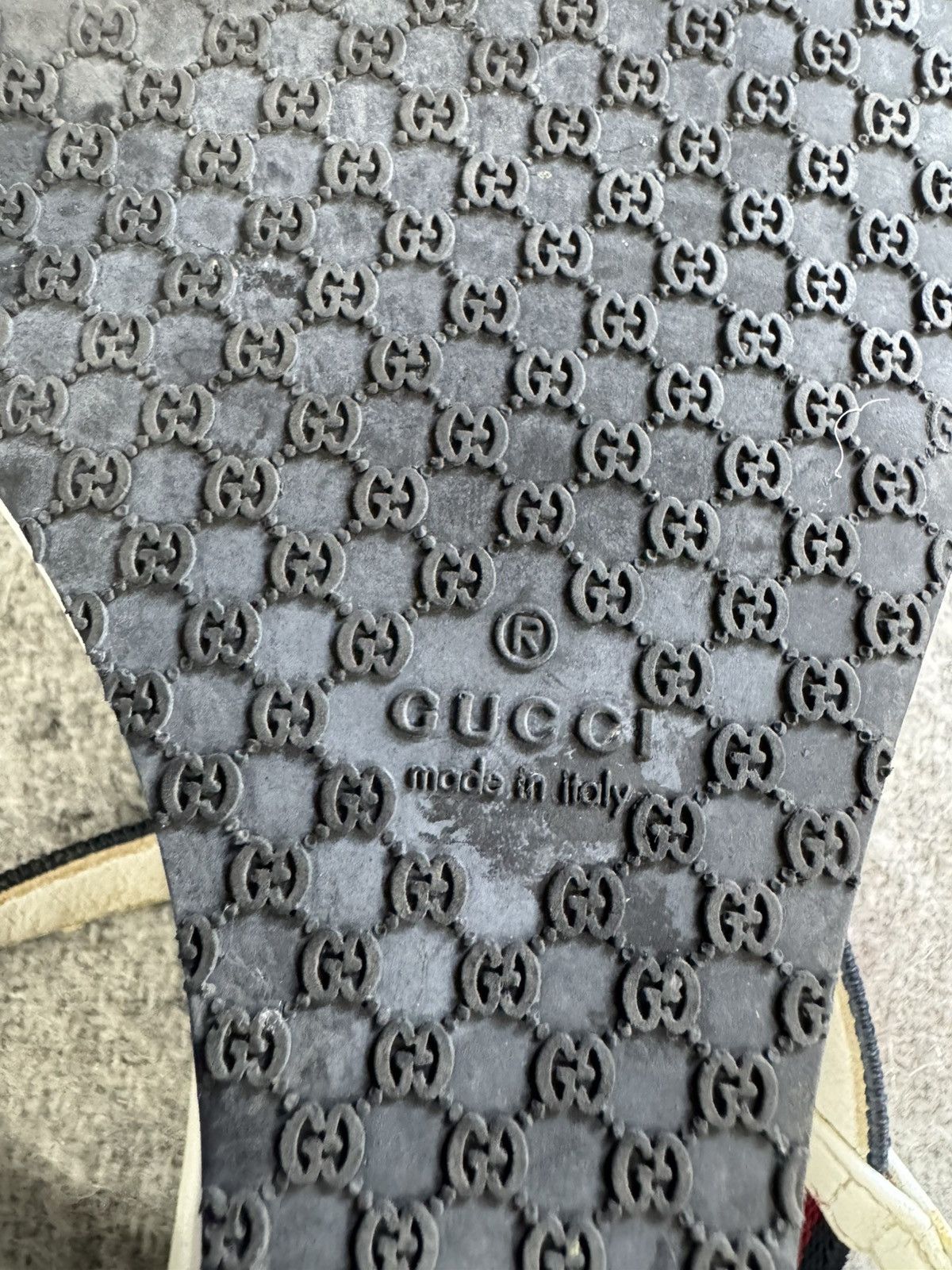 Gucci Gucci Leather Web Accent Leather T-Strap Wedge Sandals 40 Size US 10 / IT 40 - 7 Thumbnail