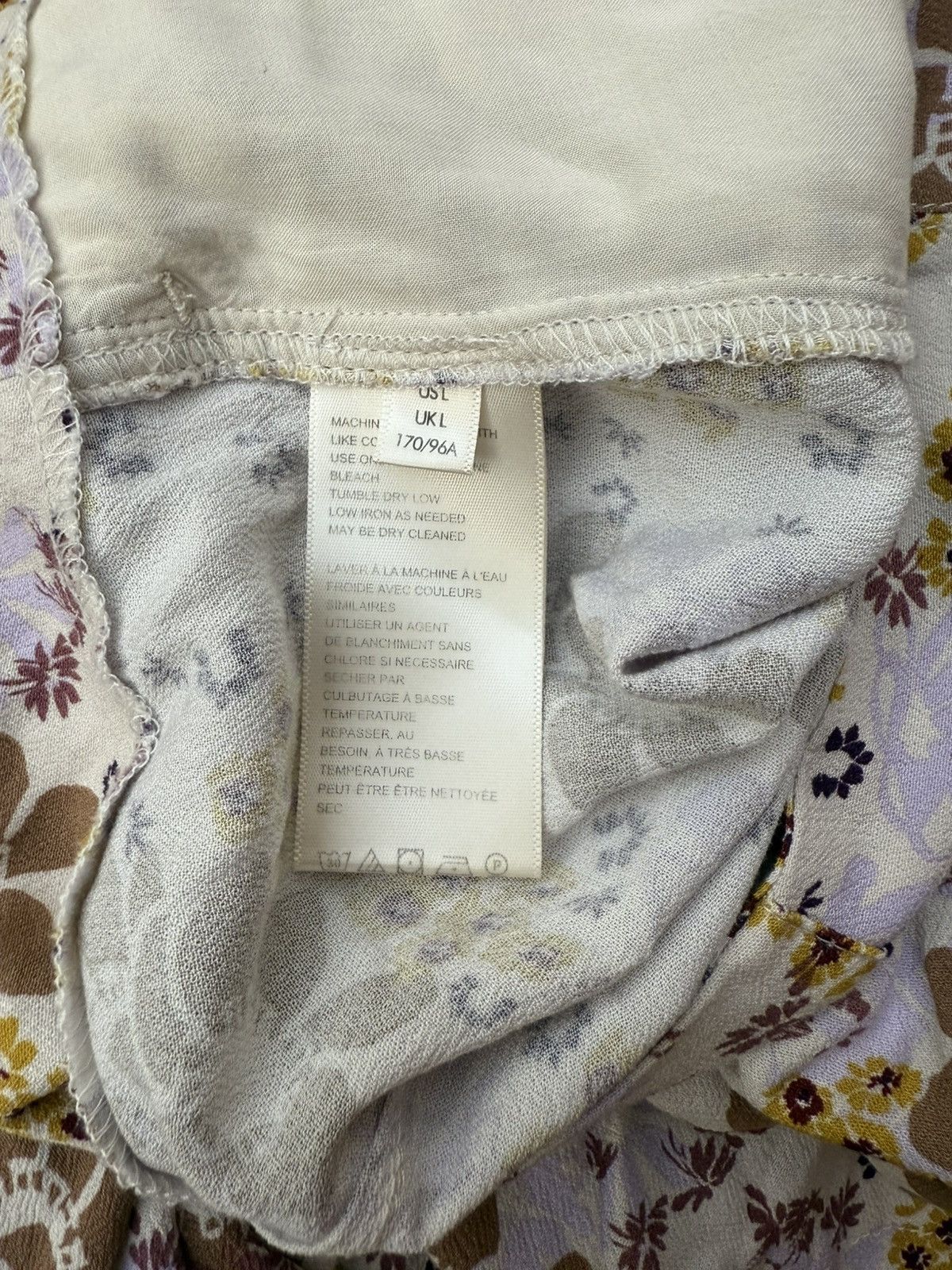 Free People Free People Cant Take My Eyes Off Of You Flared Pants Floral Size 34" / US 12 / IT 48 - 10 Thumbnail