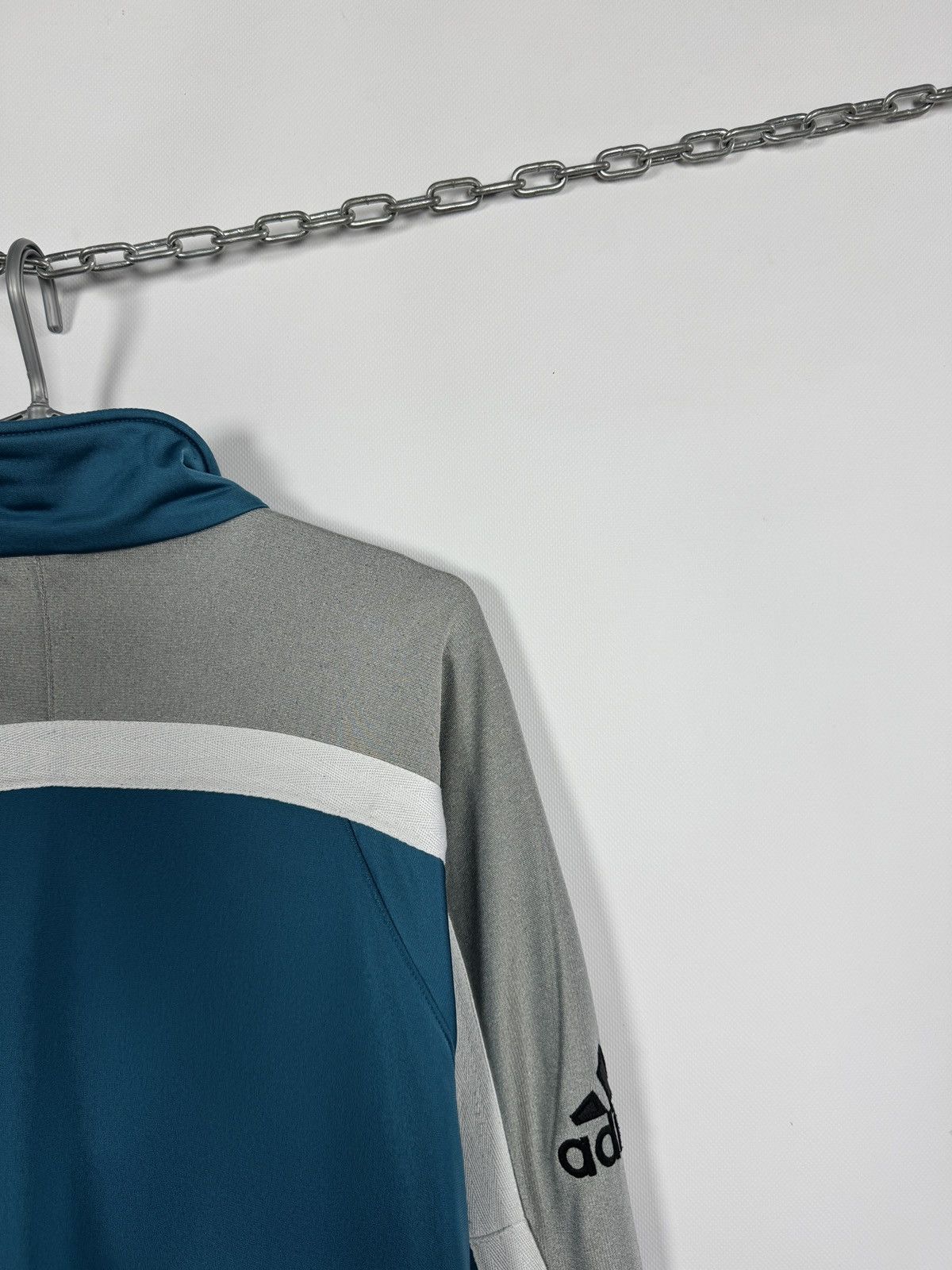 Adidas Adidas Vintage Track Top Zip Up Jacket 90s Sportswear Size L Size US L / EU 52-54 / 3 - 11 Thumbnail