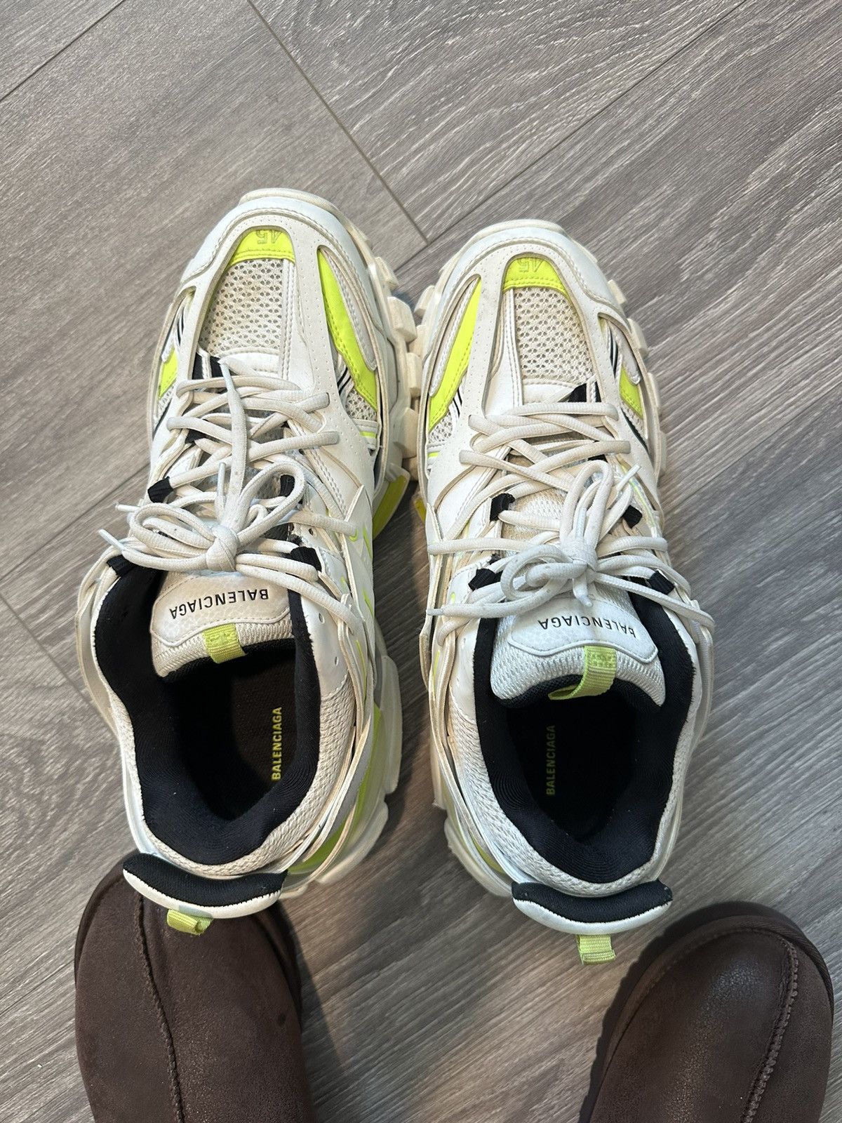 Balenciaga Balenciaga Runners Bairly used(nice color way) Size US 12 / EU 45 - 8 Thumbnail
