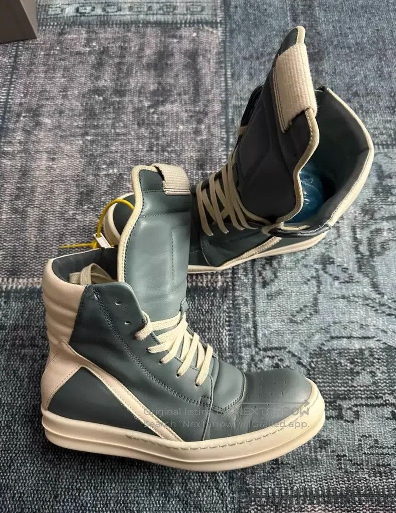 Rick Owens Rick Owens Mainline inverted triangle smog blue color sche Size US 5 / EU 37 - 4 Thumbnail