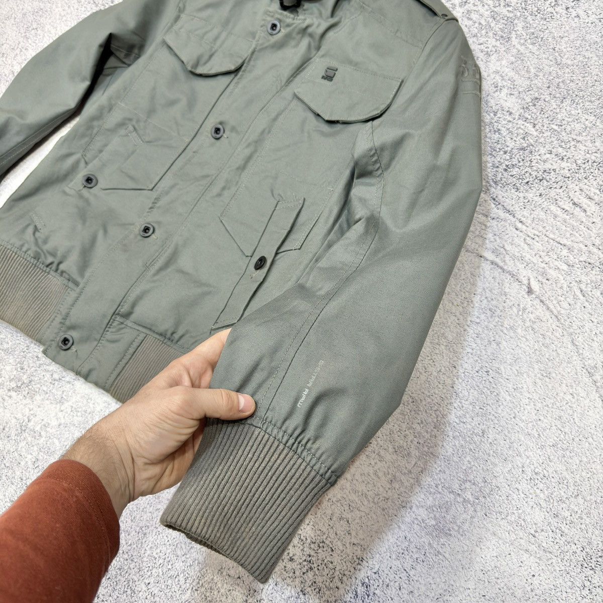 G-Star G-Star Raw Fleet Bomber Jacket M size Size US M / EU 48-50 / 2 - 11 Thumbnail