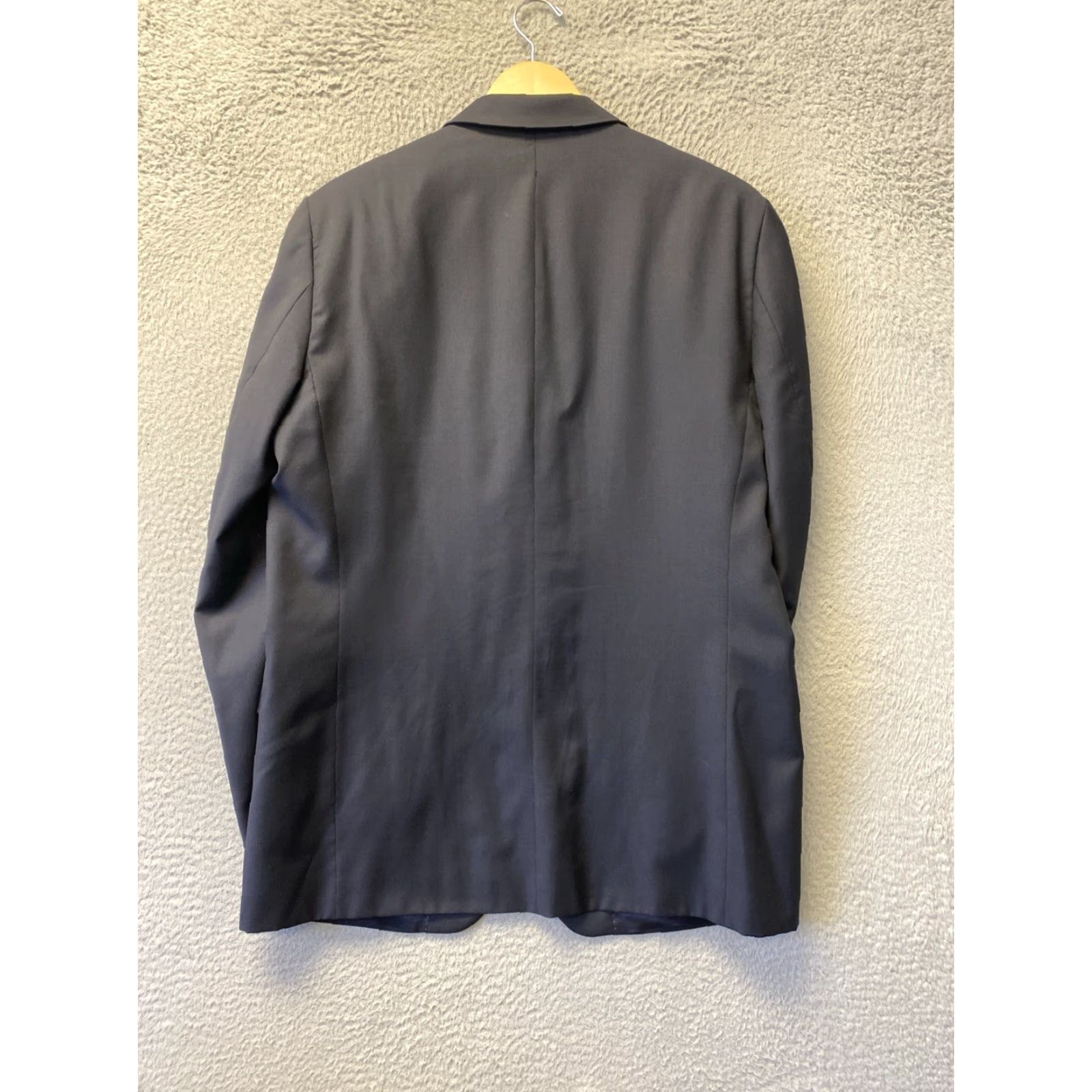Vintage Emile Lafaurie Blazer Jacket Men 40R Gray Wool Button Closure Pockets Formal Mens Size 40R - 7 Thumbnail