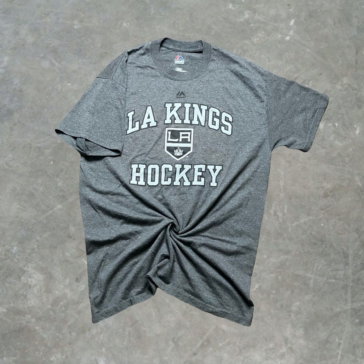 Majestic × NHL Majestic Los Angeles Kings NHL Hockey Graphic T Shirt Size US M / EU 48-50 / 2 - 1 Thumbnail