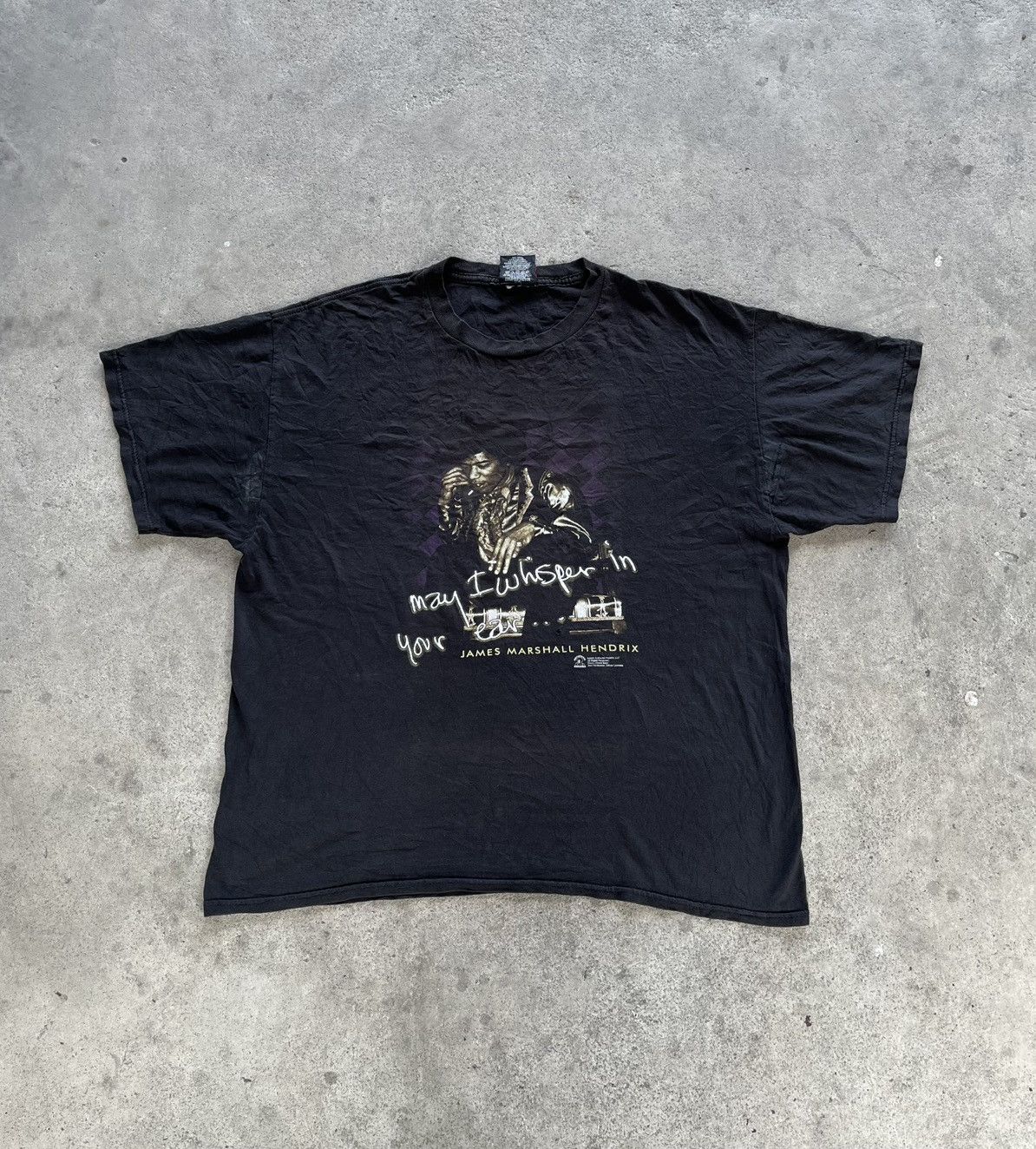Vintage Vintage Jimmy Hendrix t- shirt 2002’s Size US XL / EU 56 / 4 - 1 Thumbnail