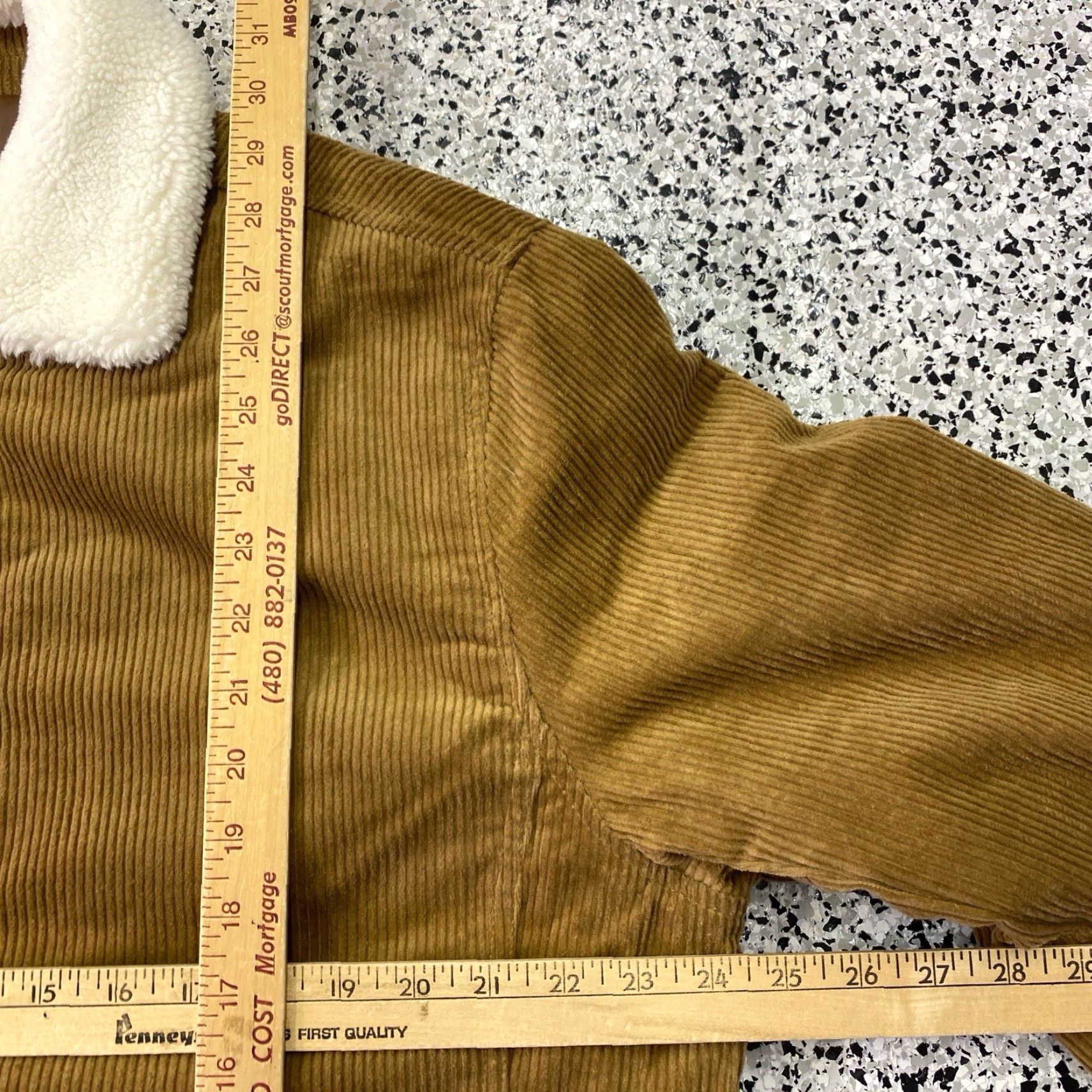 Robert Graham Robert Graham Jacket Corduroy Sherpa Men’s Large Brown Luxe Workwear NEW NWT Size US L / EU 52-54 / 3 - 4 Thumbnail