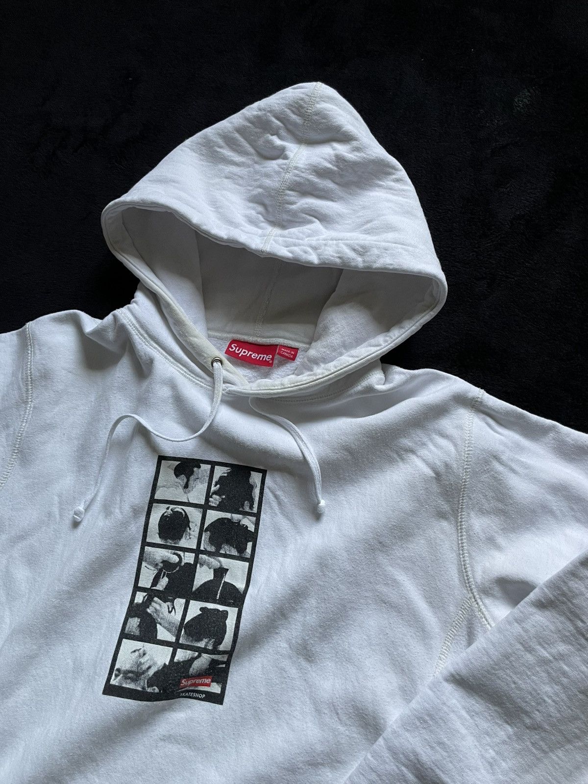 Supreme Supreme Skateboard Hoodie Men‘s White Size L Size US L / EU 52-54 / 3 - 3 Thumbnail